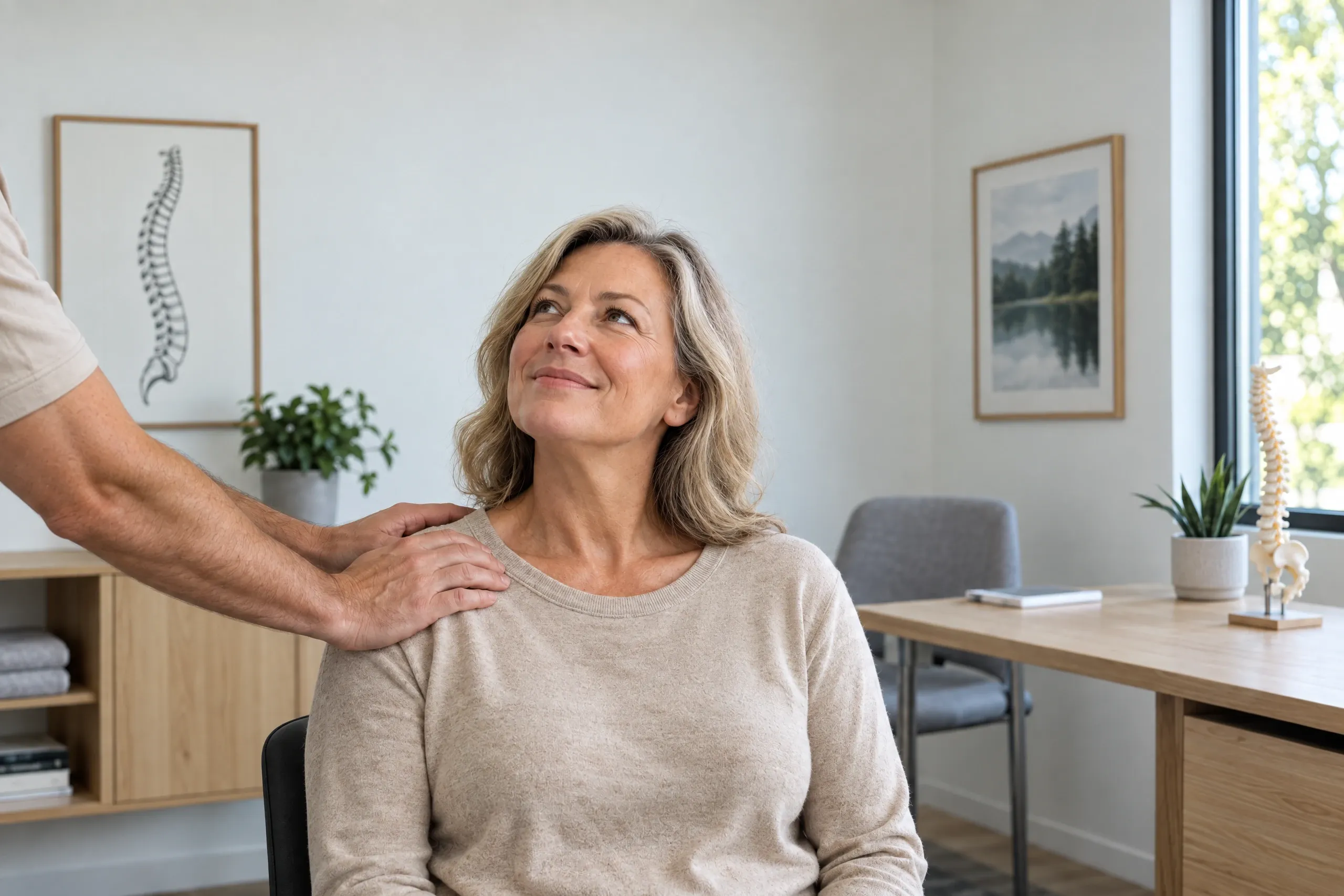 Patient describing numbness and tingling during a nerve care consultation at Camarillo Spine and Nerve Institute