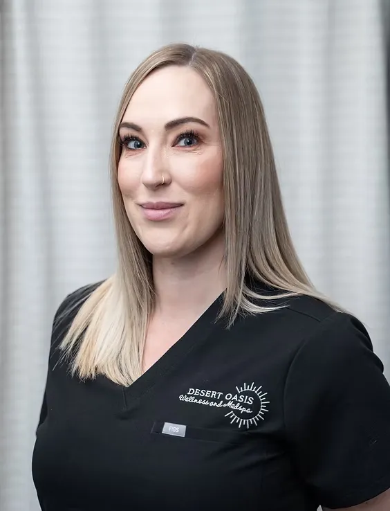 Lonnie O'Rourke, aesthetician and certified laser technician at Desert Oasis Wellness and Med Spa in Lake Havasu City, Arizona