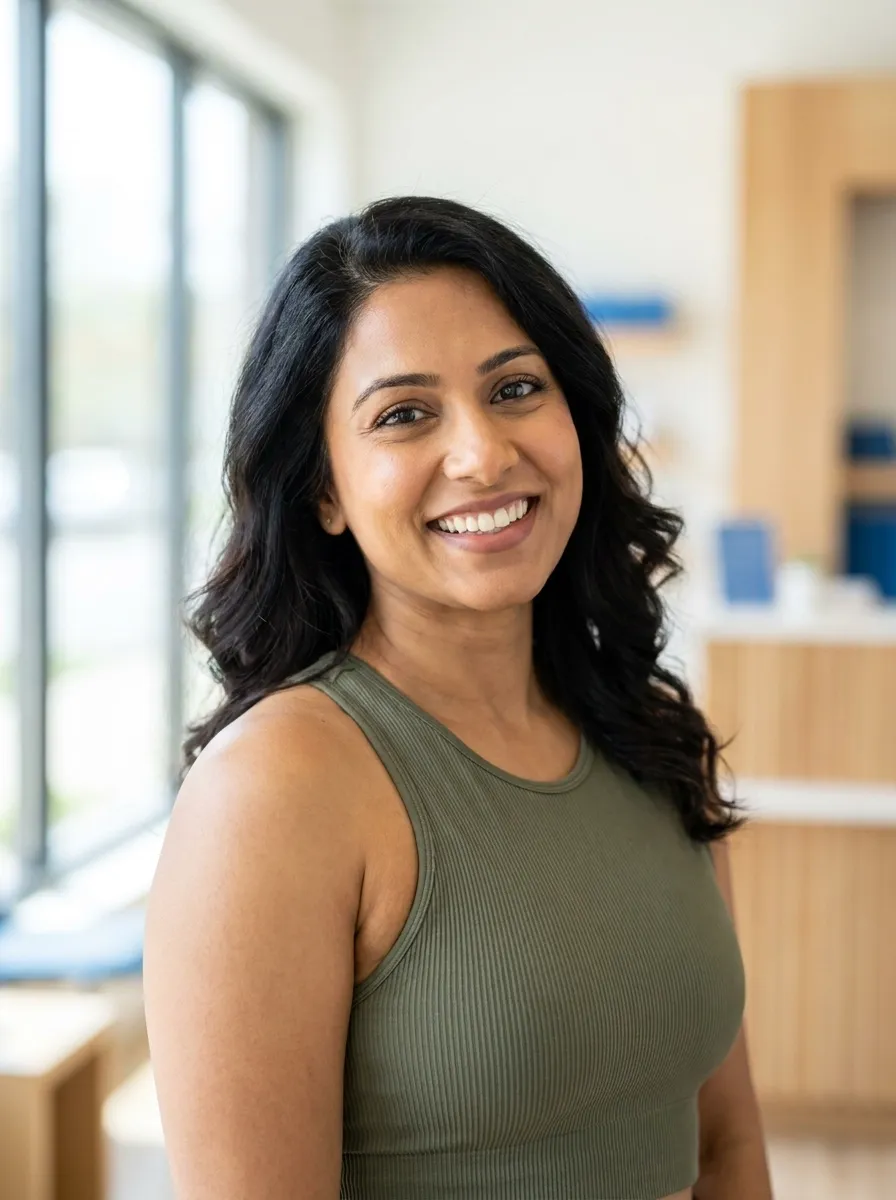 Confident active adult who is a good candidate for shockwave therapy at the Naples Florida clinic
