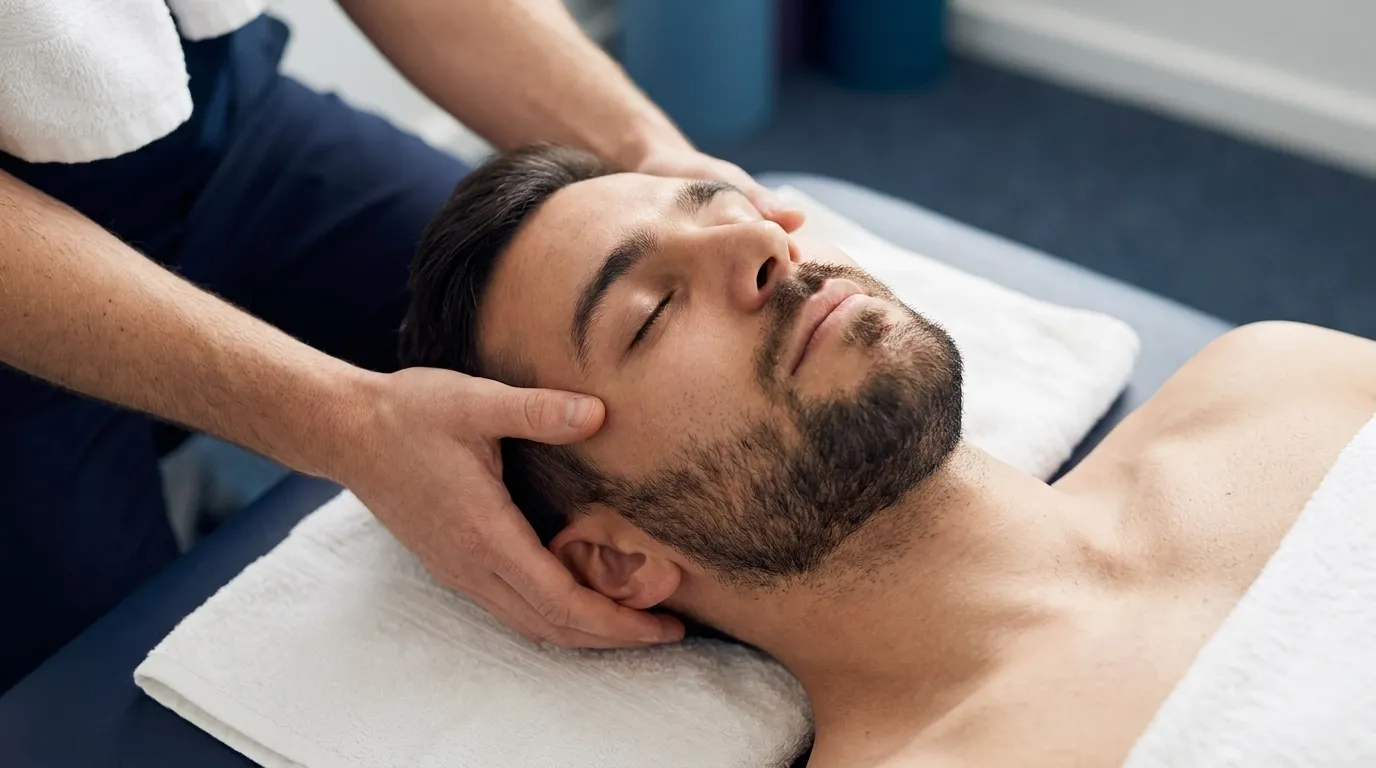 Cranial facial release in Naples, FL performed with the endonasal balloon technique at Bergtold Chiropractic