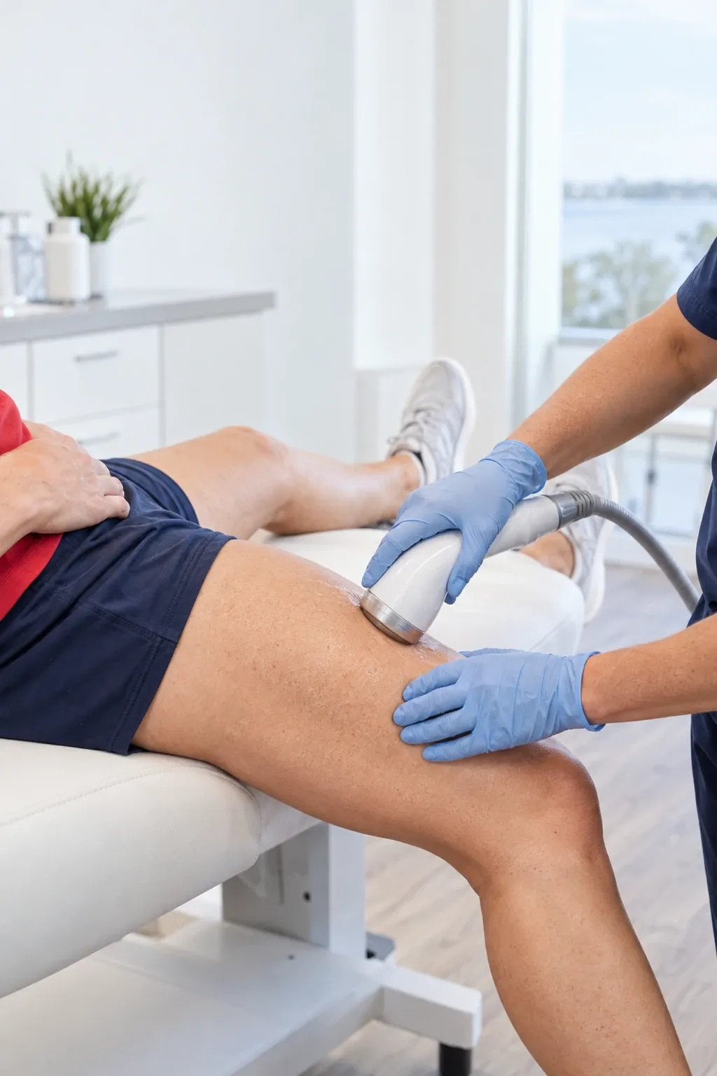 Diagram comparing cellulite dimpling with smooth skin to explain treatment options at Ready Pain Management