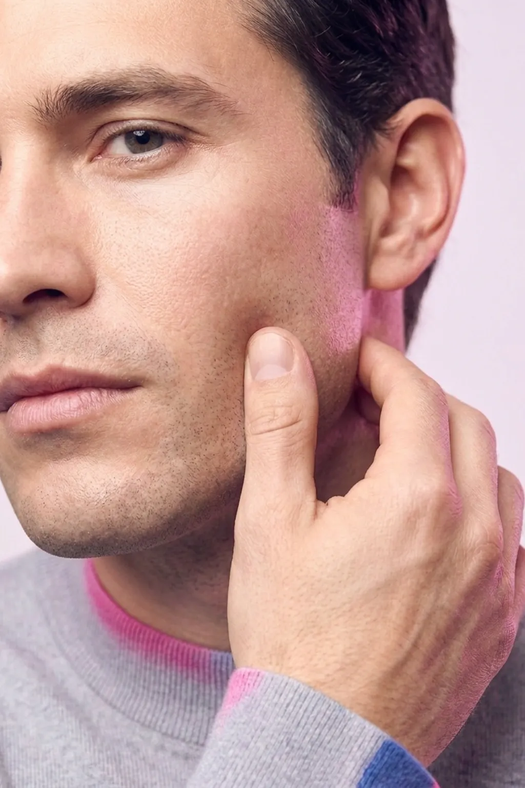Illustration of the temporomandibular joint and jaw muscles used to explain TMJ pain at Applegate MedSpa