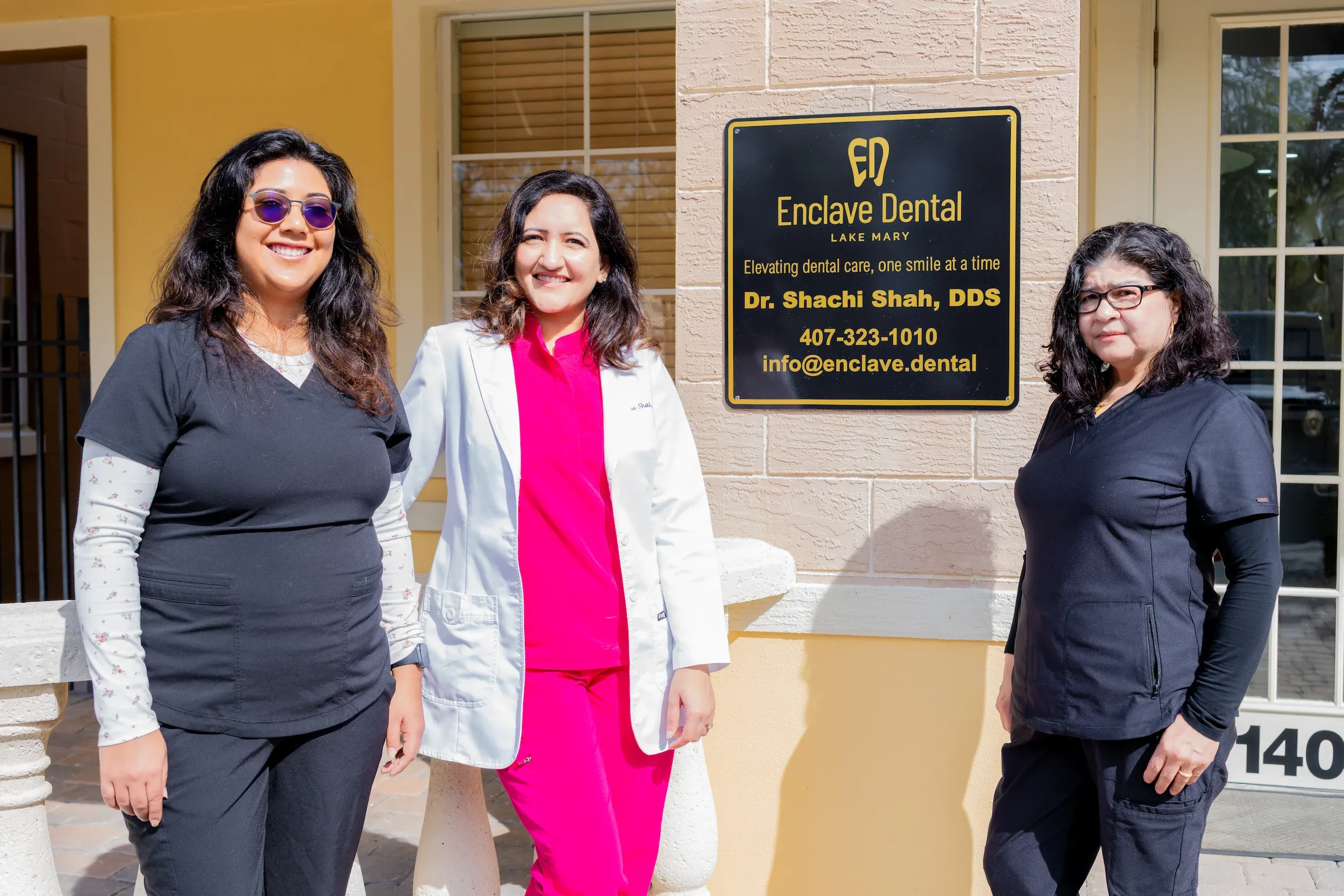 Modern comfortable treatment room at Enclave Dental Lake Mary FL