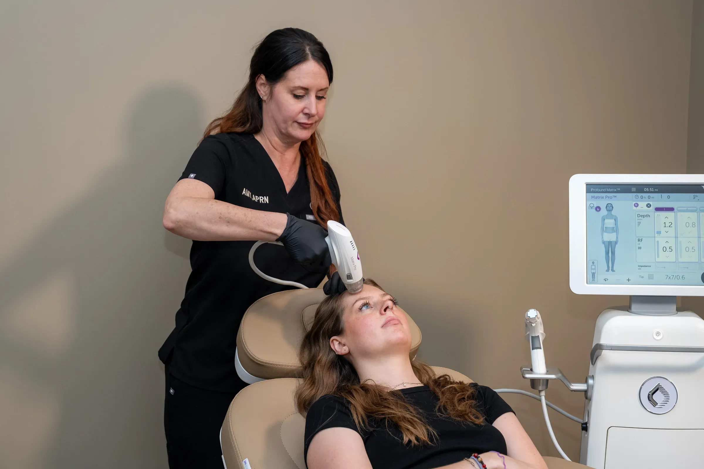 RF Microneedling treatment at Anu Face Mind Body in Elizabethtown KY