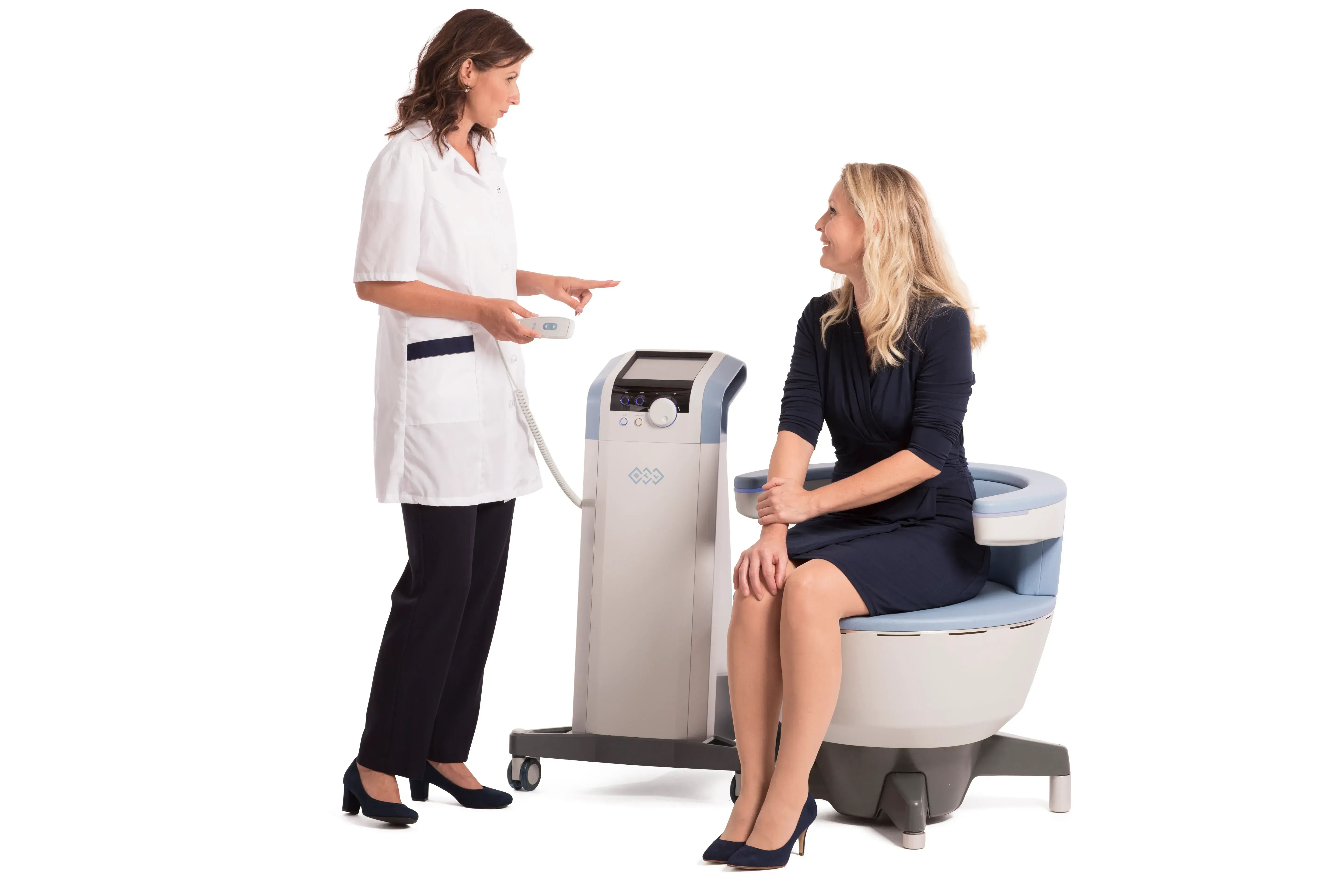 Emsella pelvic floor therapy session at ProActive Chiropractic and Wellness Center in Tampa, FL
