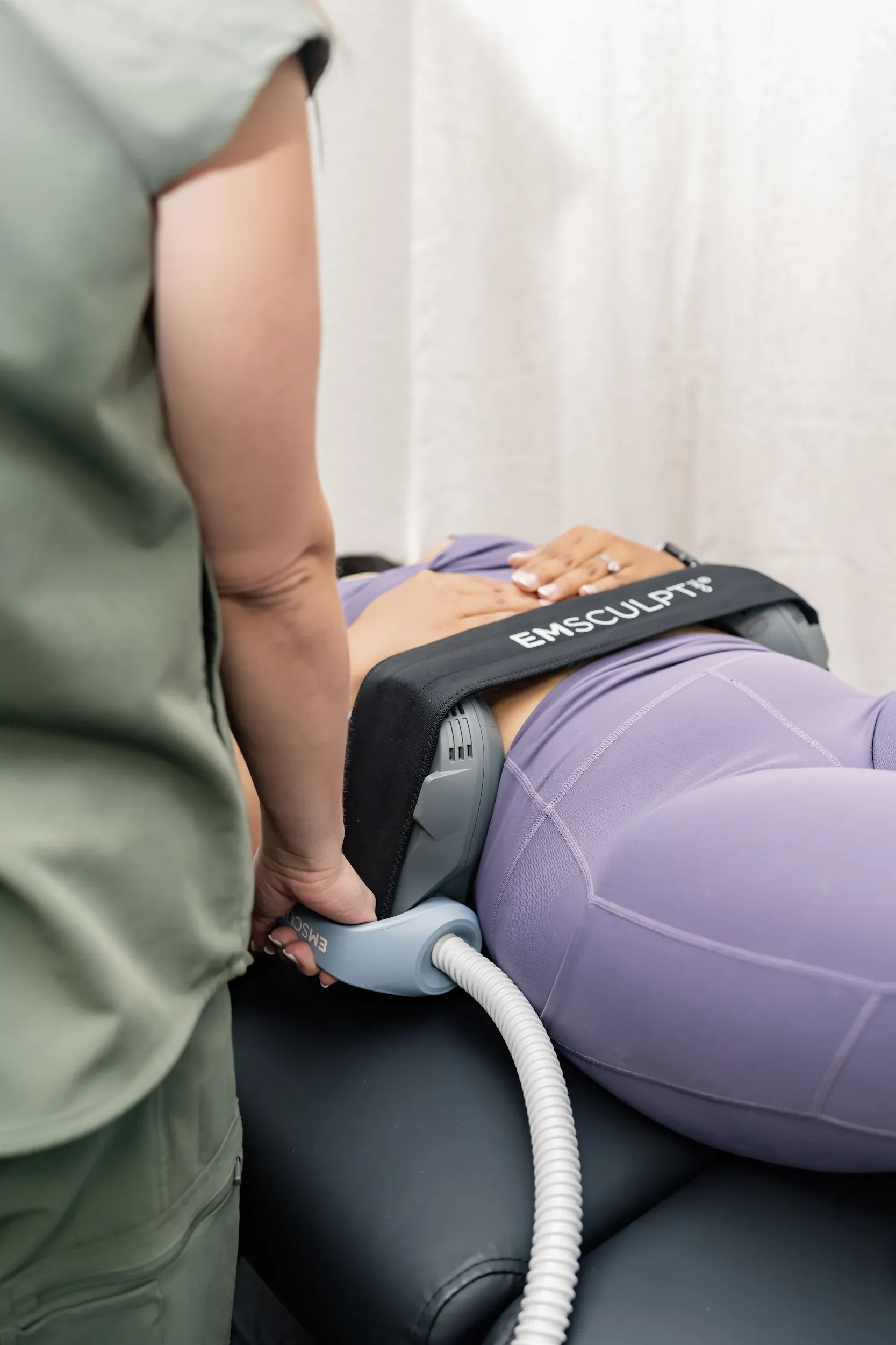 Confident patient portrait after body contouring at Bensa Chiropractic Bradenton