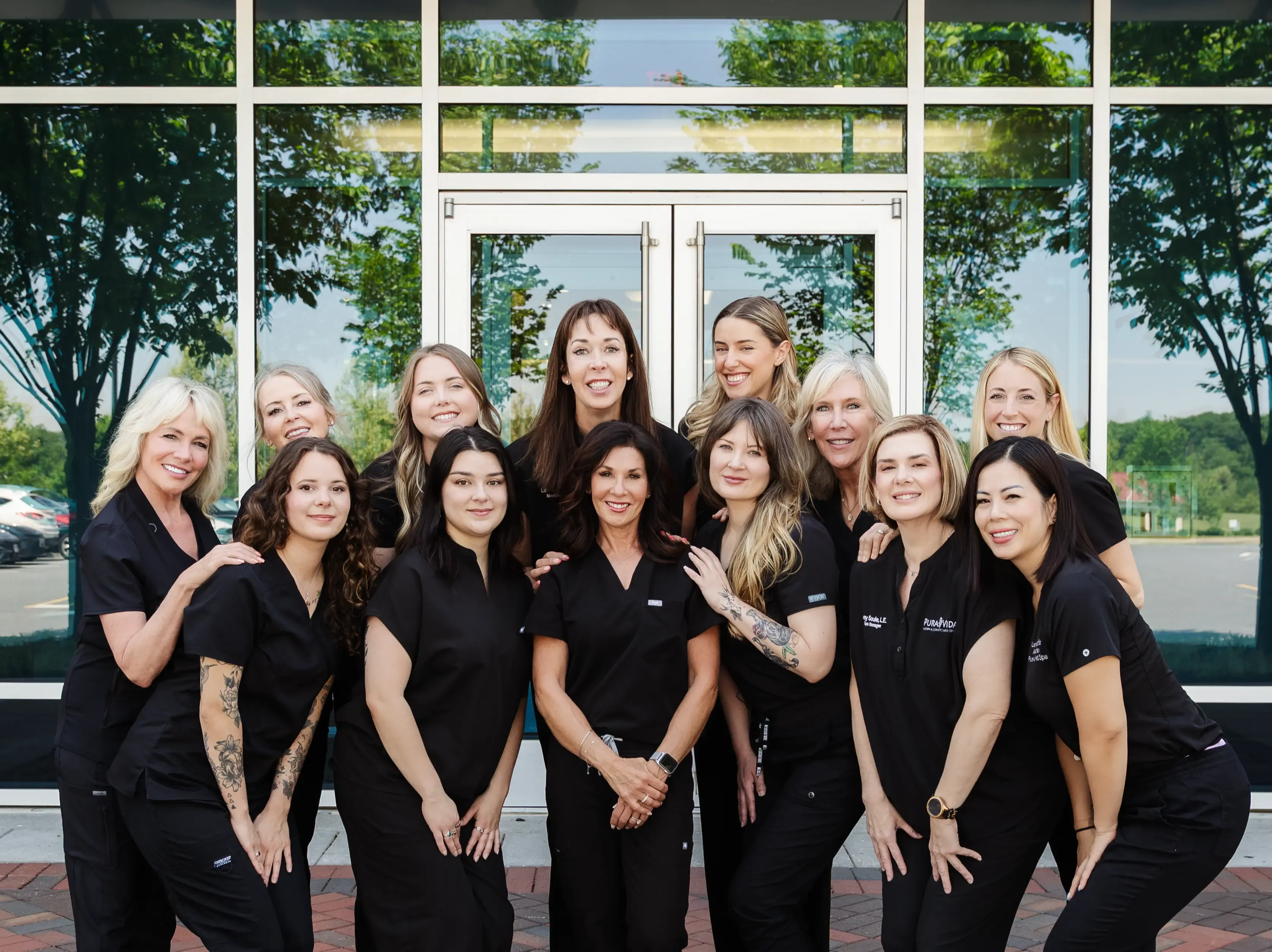 Pura Vida Med Spa exterior at Maple Lawn in Fulton, MD