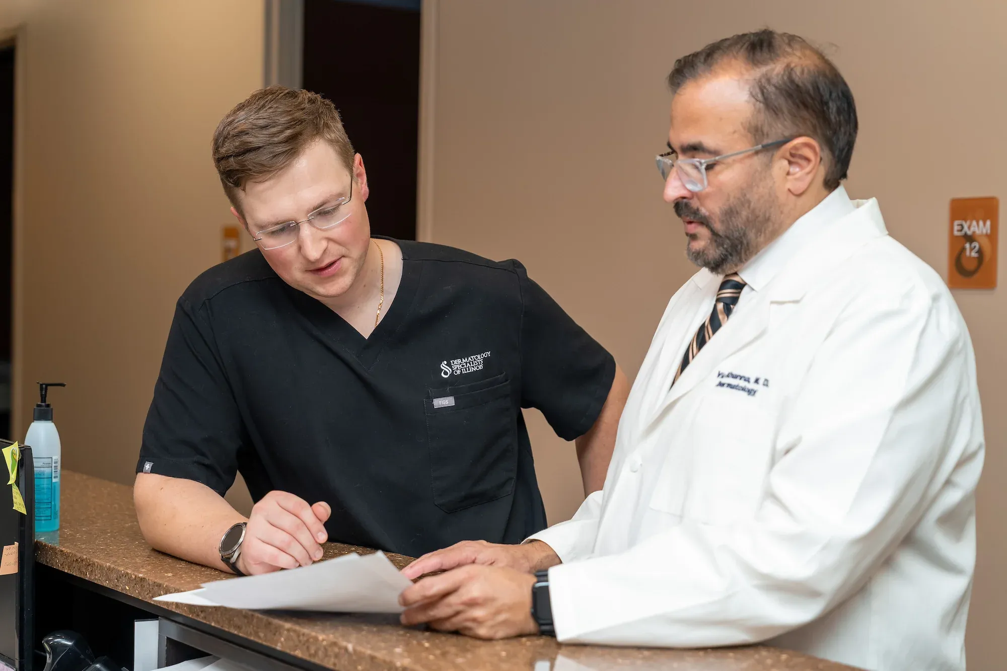 DSI Hair modern clinic interior in Algonquin, IL