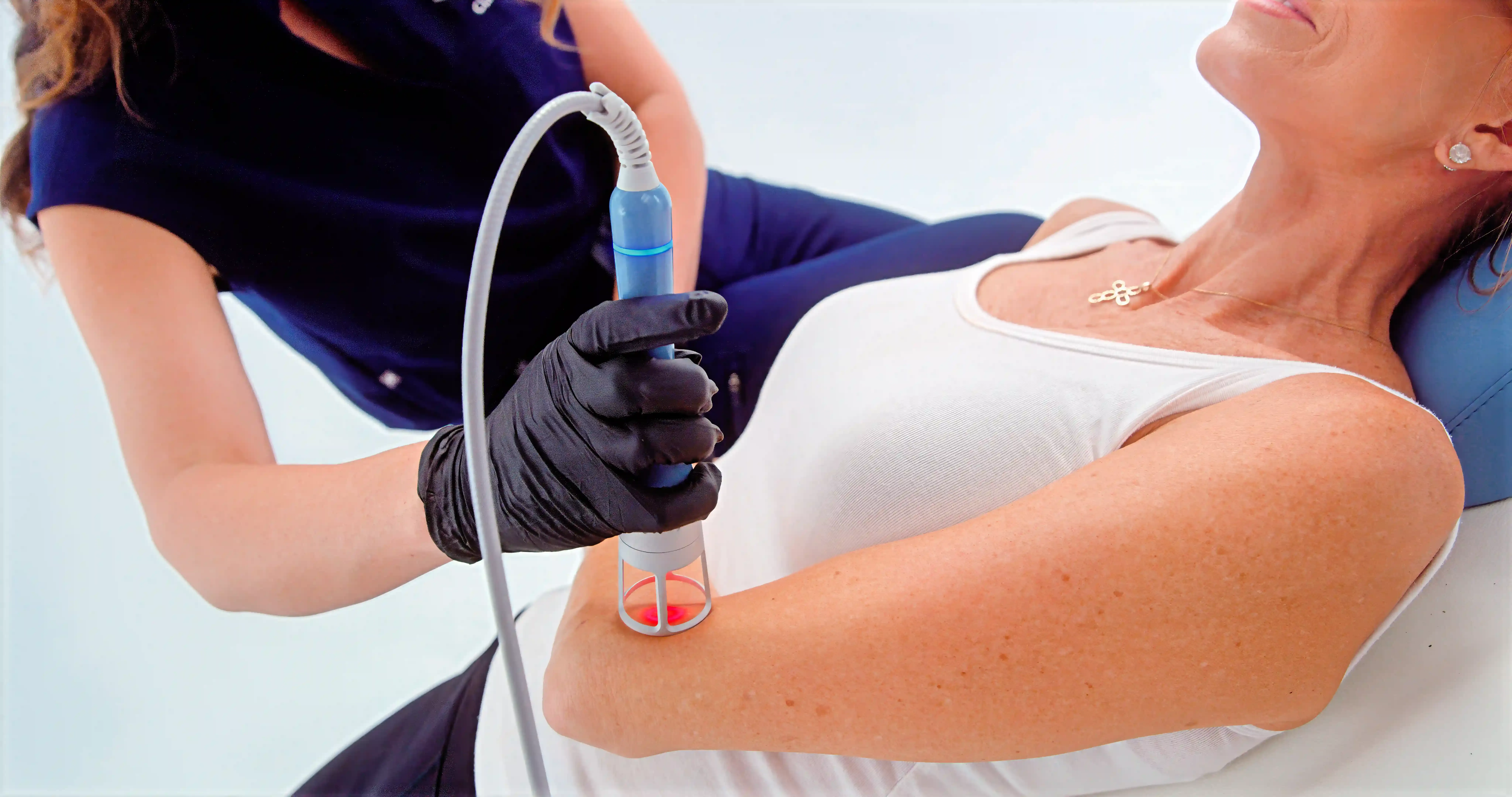 Emvital laser therapy device at Emerald Coast Sports Medicine and Orthopaedics