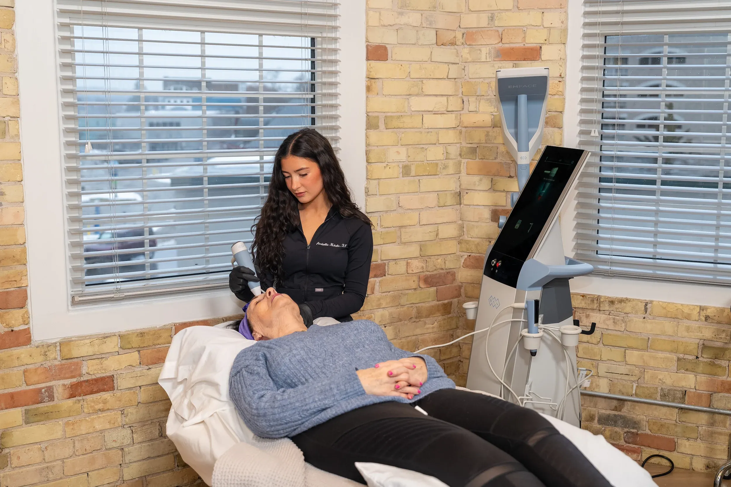 Exion RF Microneedling treatment at Eternal Wellness Medical Spa in Traverse City Michigan