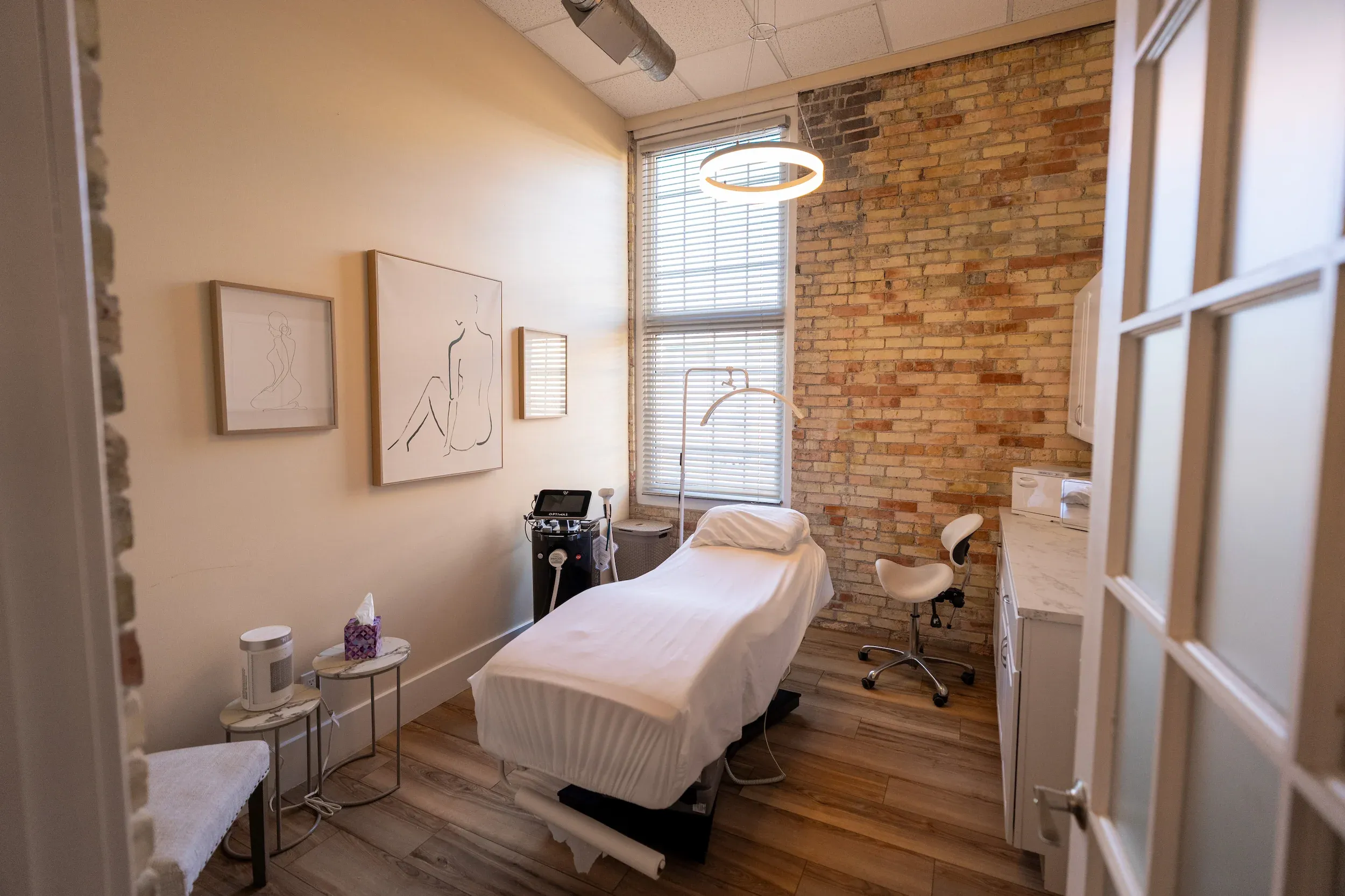 Modern clinic interior at Eternal Wellness Medical Spa in Traverse City Michigan