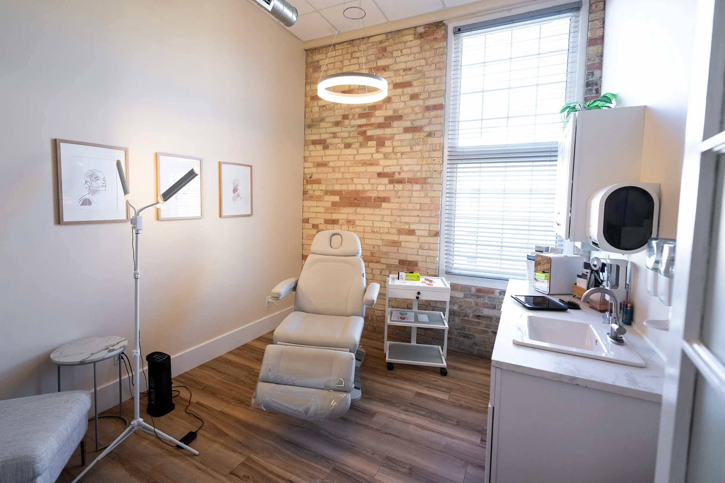 Modern clinic interior at Eternal Wellness Medical Spa in Traverse City Michigan