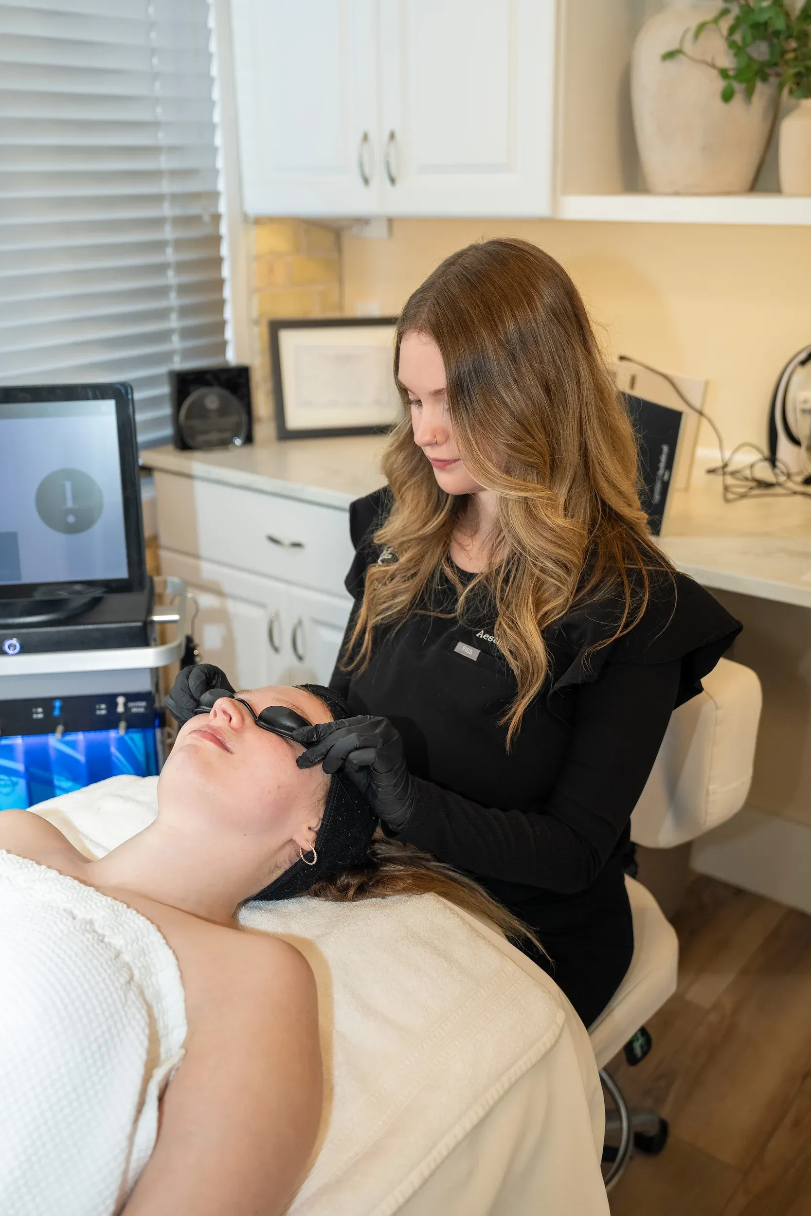 HydraFacial vortex-fusion device used at Eternal Wellness Medical Spa Traverse City