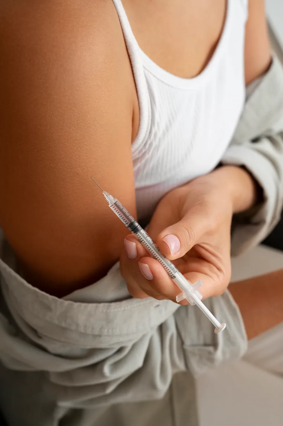 Confident patient portrait after peptide therapy at WinMind Lutz