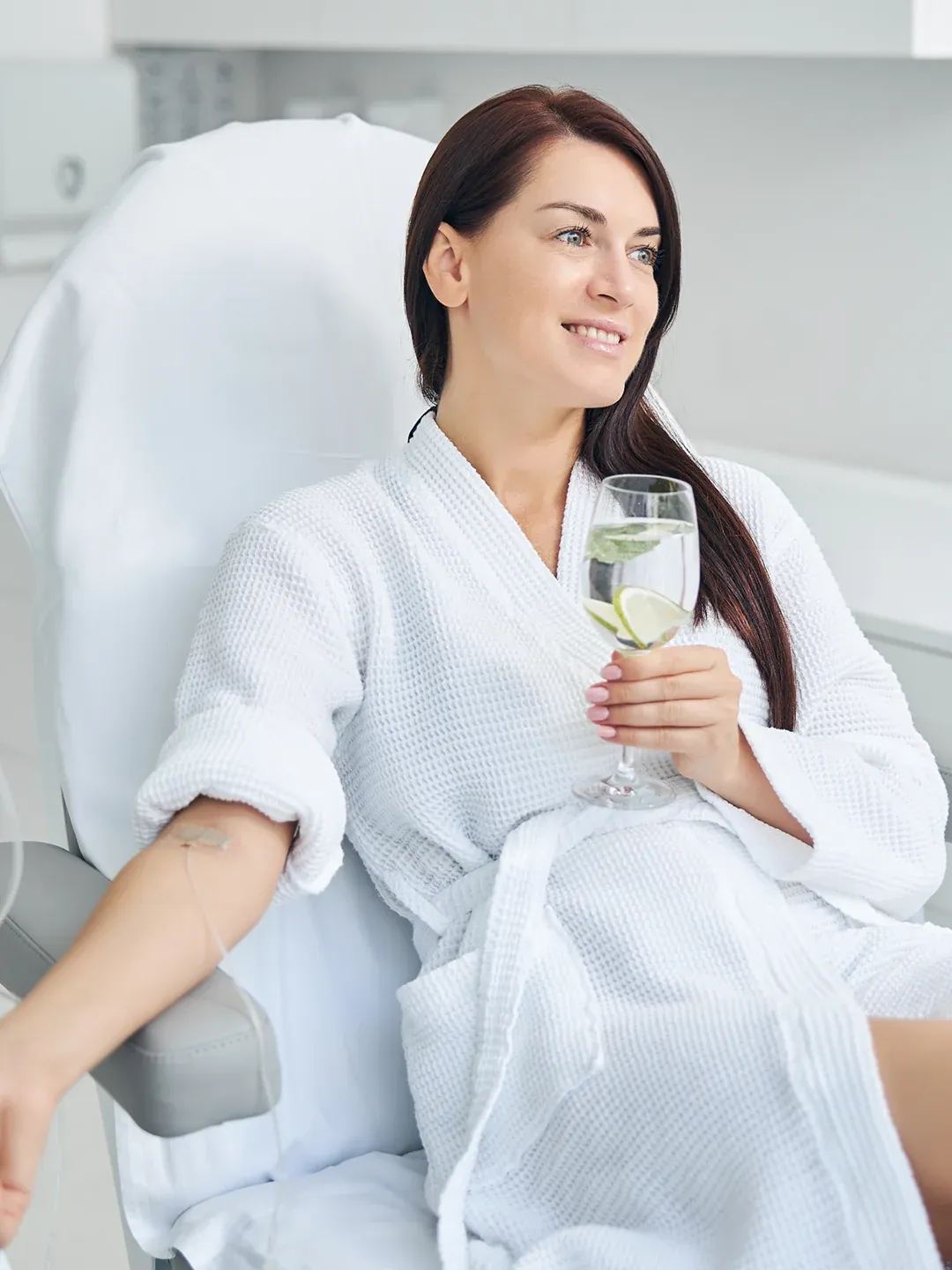 Before and after peptide therapy results showing improved vitality at WinMind Lutz