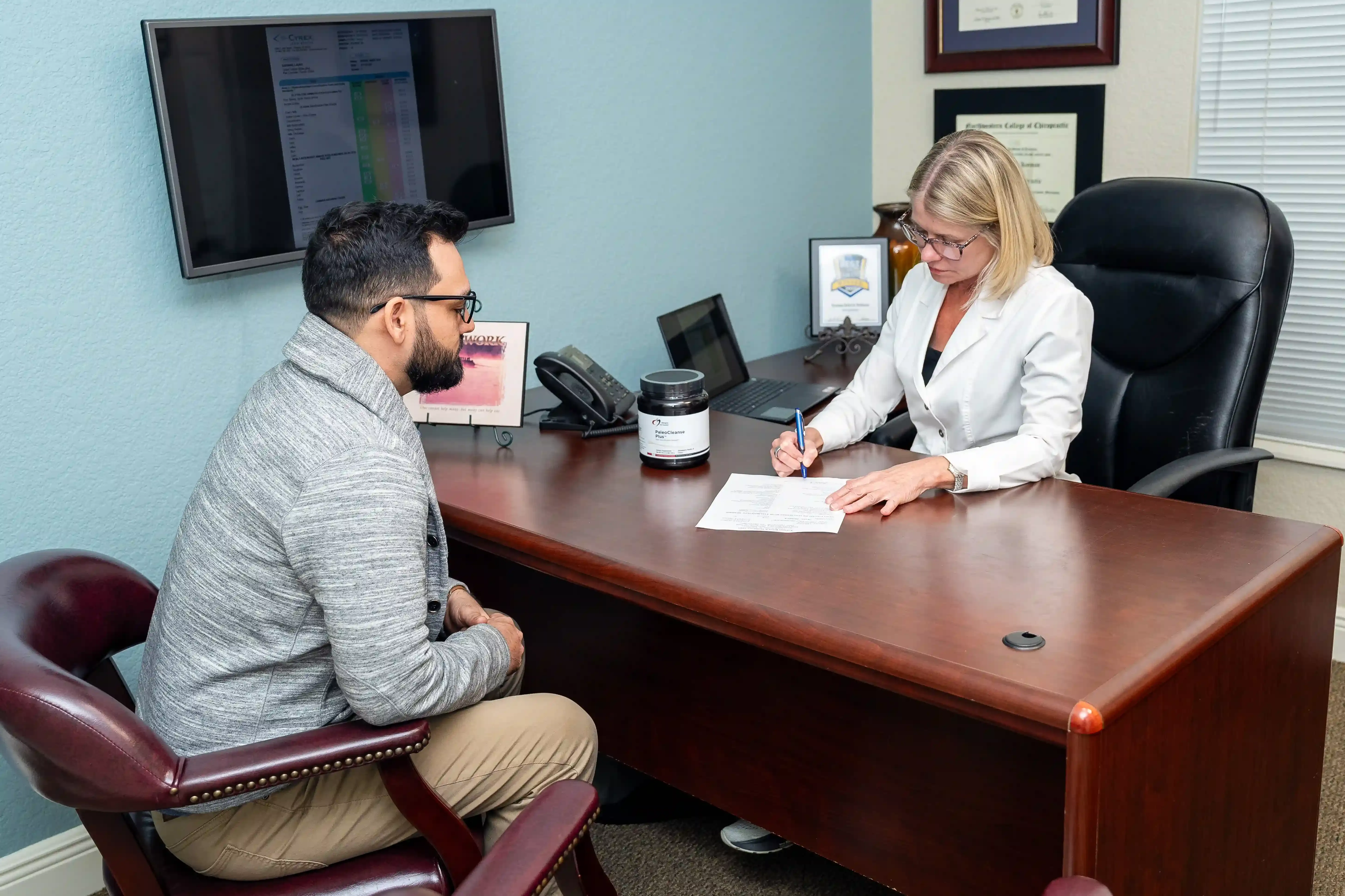Modern clinic interior at Arise Integrative Wellness in Port Charlotte Florida