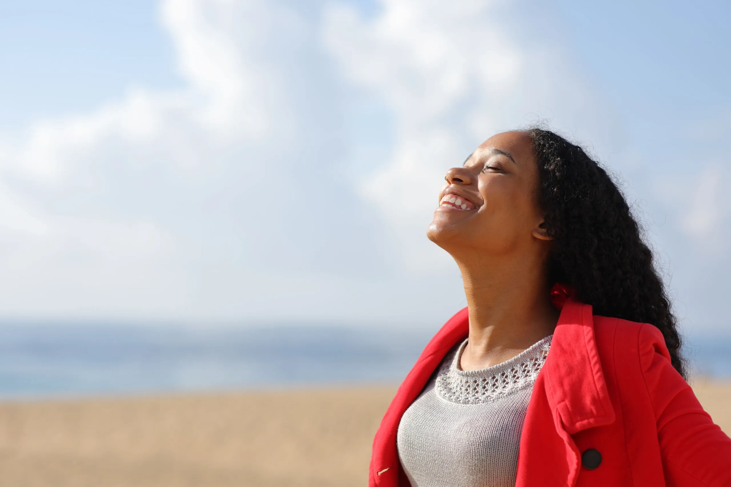 Person experiencing relief from anxiety at West Eastern Health Ponte Vedra Beach