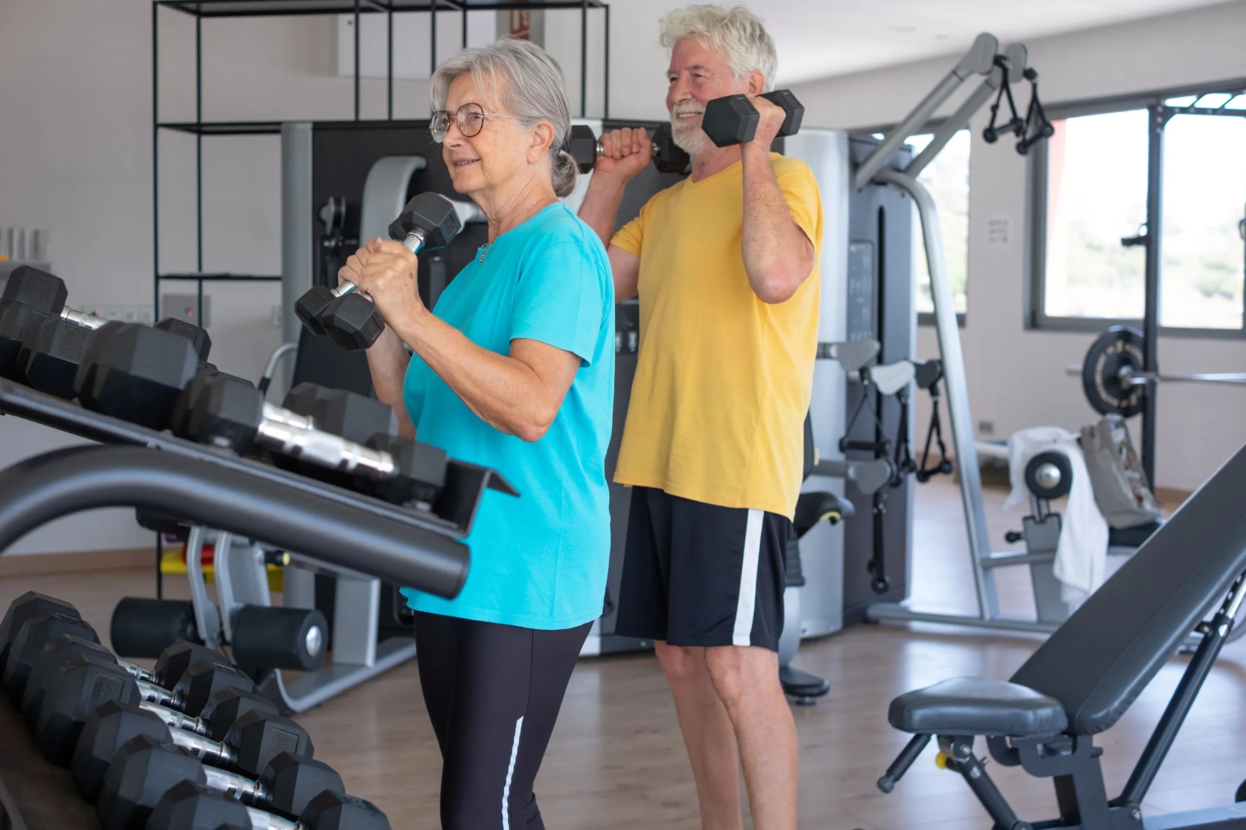 Person concerned about joint pain at Bensa Chiropractic and Wellness