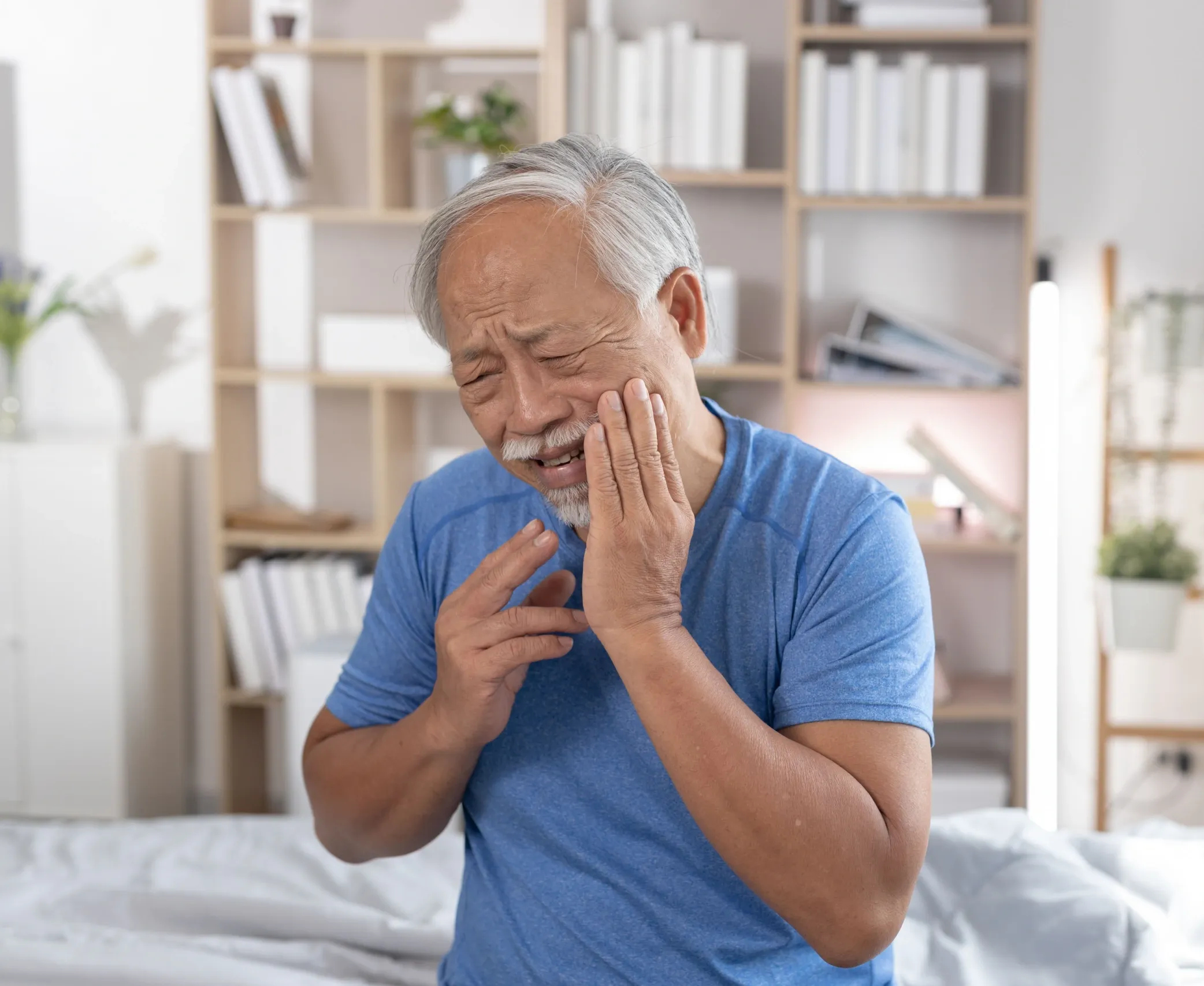 Close-up illustration of facial pain patterns at Physicians Ketamine Institute Destin