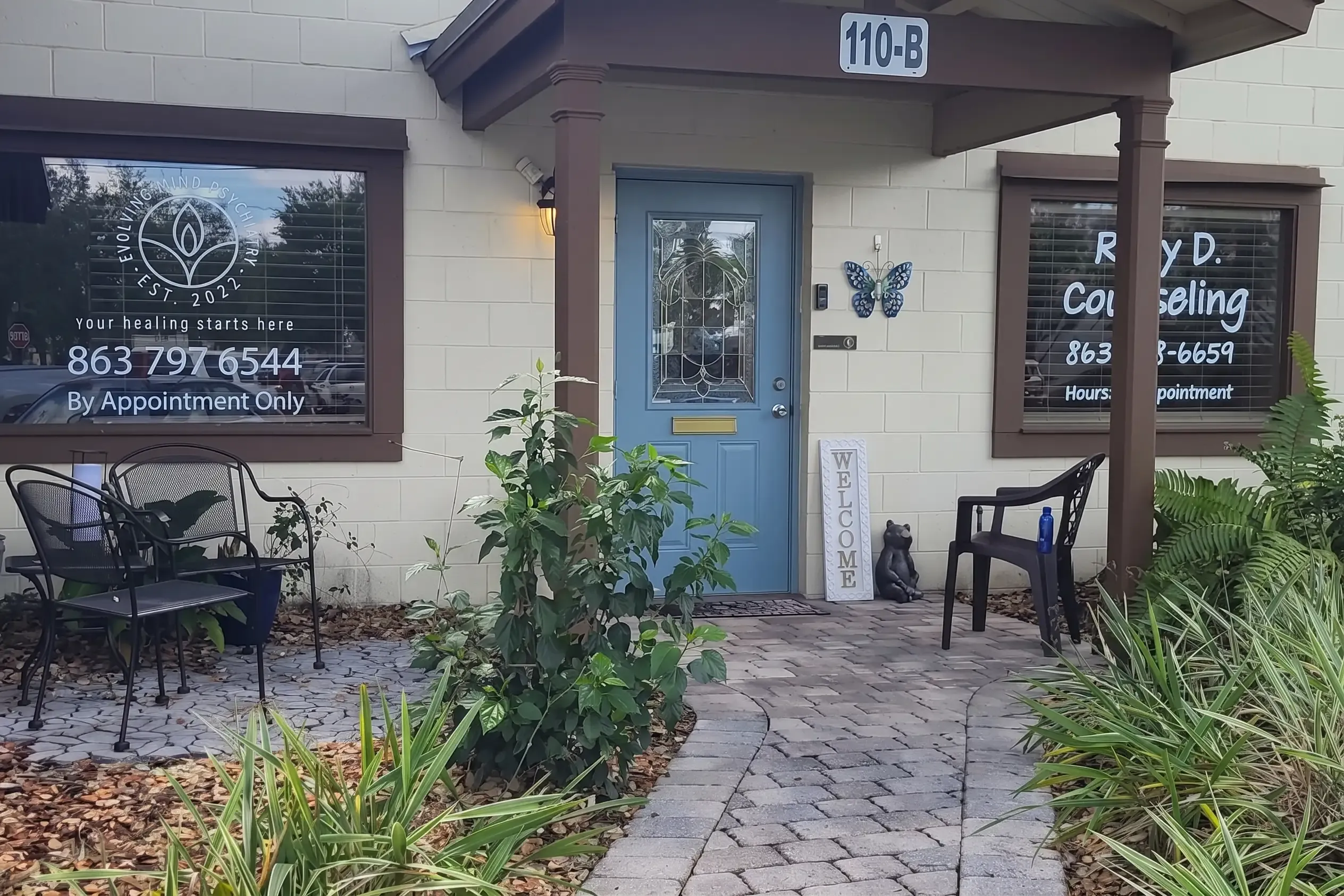 Evolving Mind and Body psychiatry clinic in Auburndale, Florida
