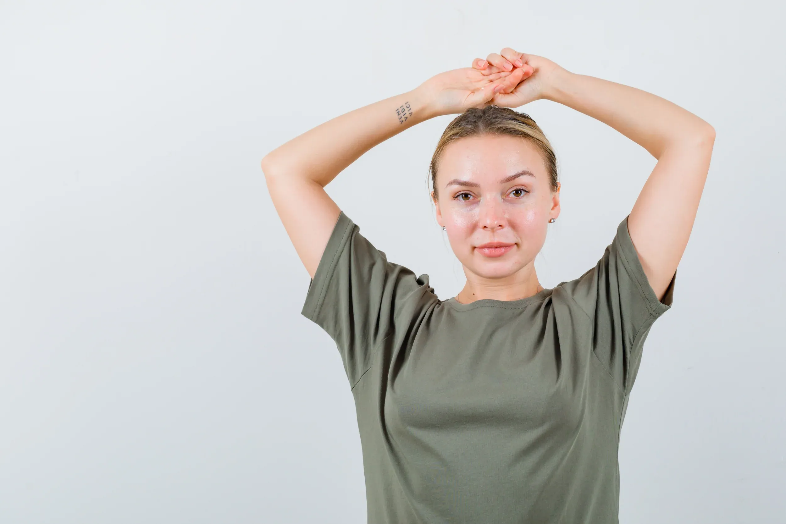 Patient consulting for hyperhidrosis treatment at Mint Aesthetics & Skin Indianapolis