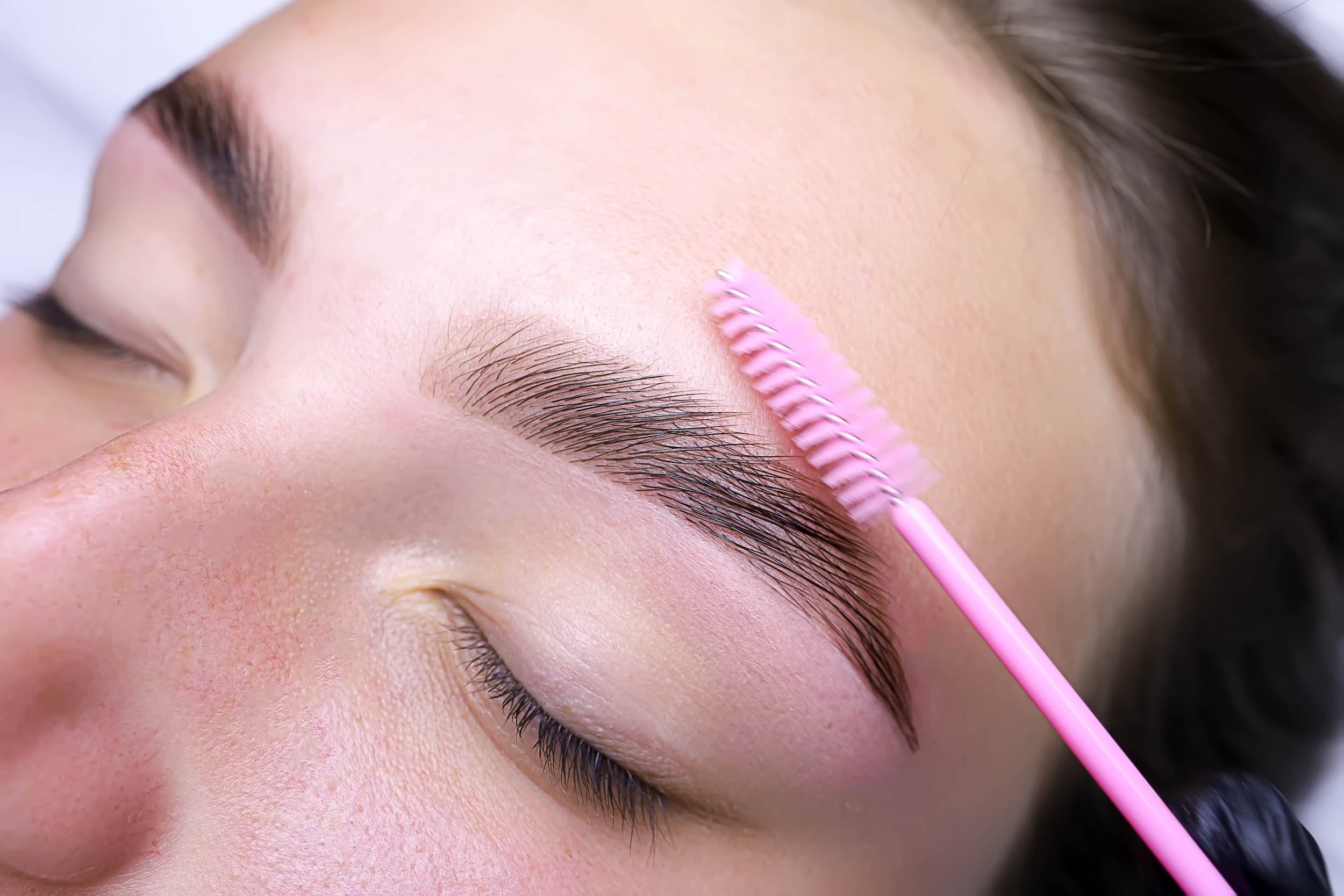 Brow lamination results timeline and maintenance in Traverse City