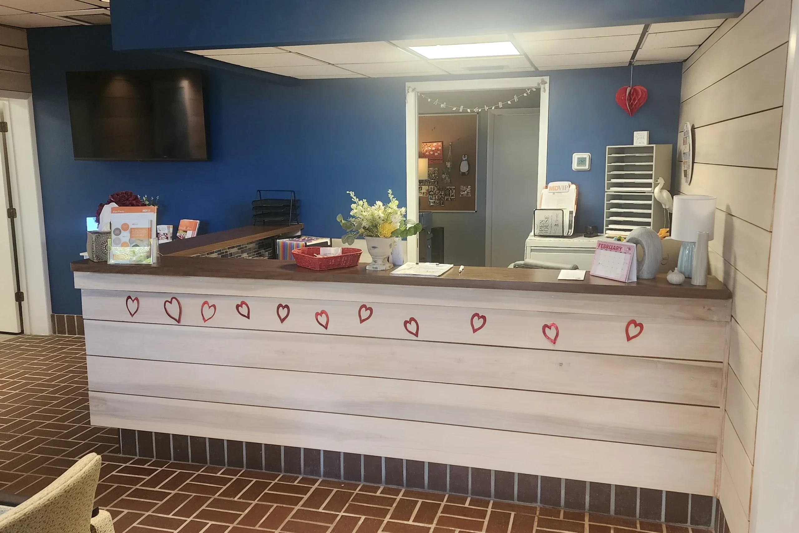 Modern clinic interior at Paradise Family Healthcare in Venice Florida