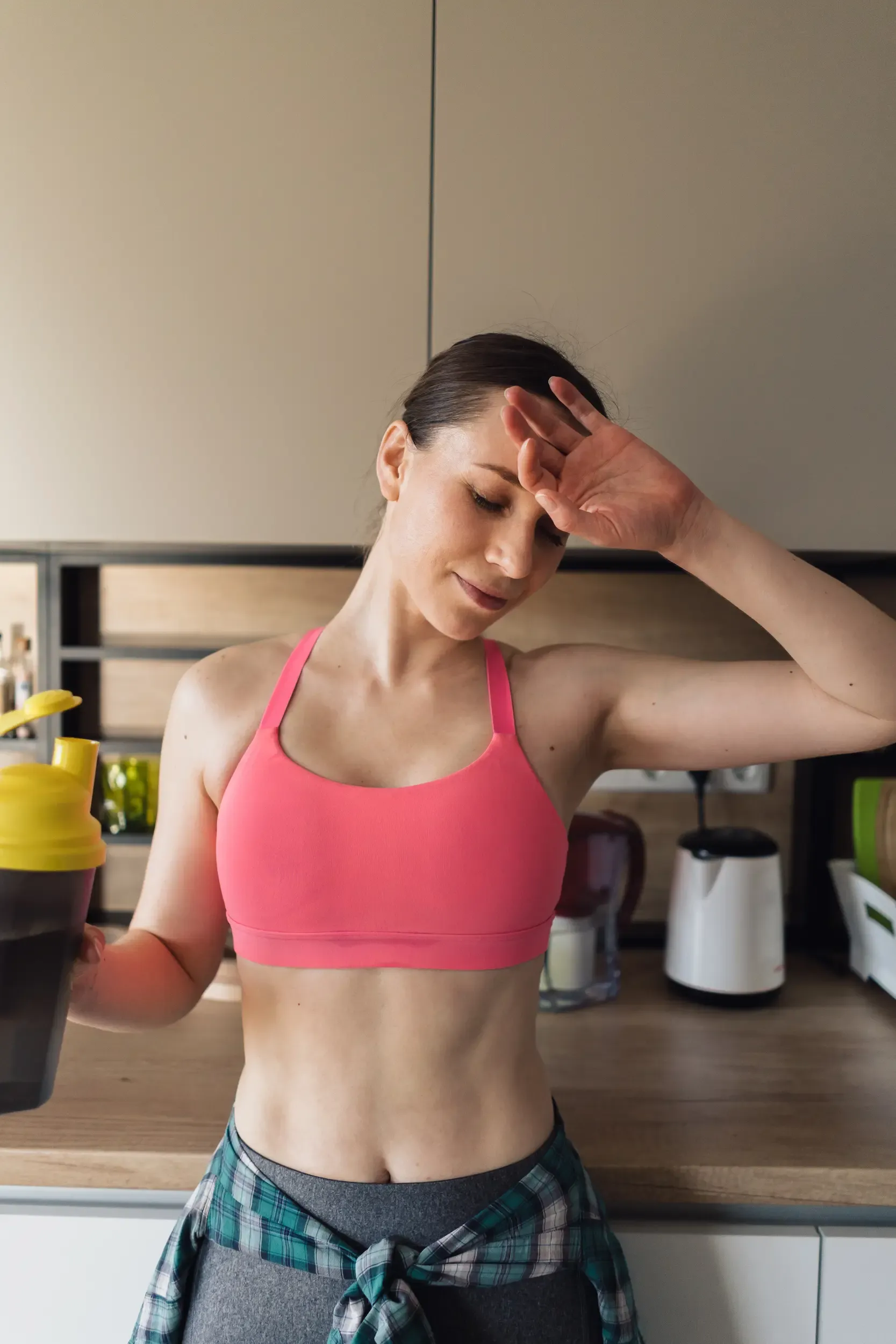 Close-up visual of muscle tone concerns at Heritage Wellness & Med Spa