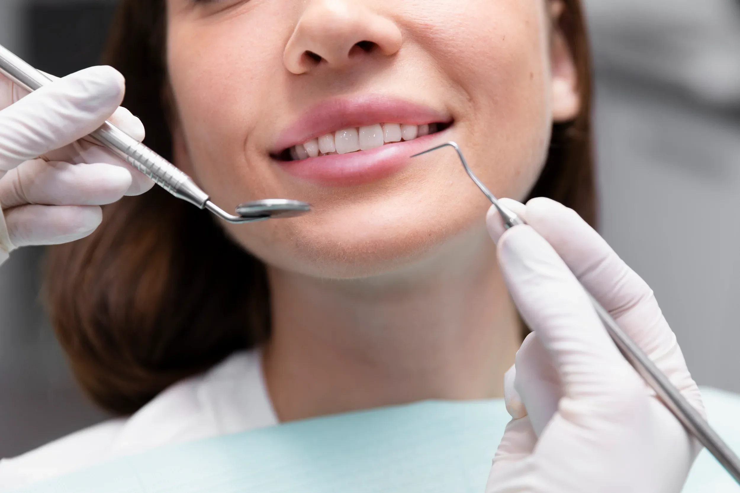 Patient receiving a dental bridge consultation at Cook Family Dentistry in Santa Rosa Beach