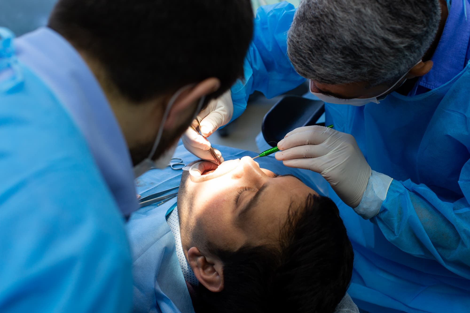 Oral surgery procedure at Enclave Dental in Lake Mary, FL