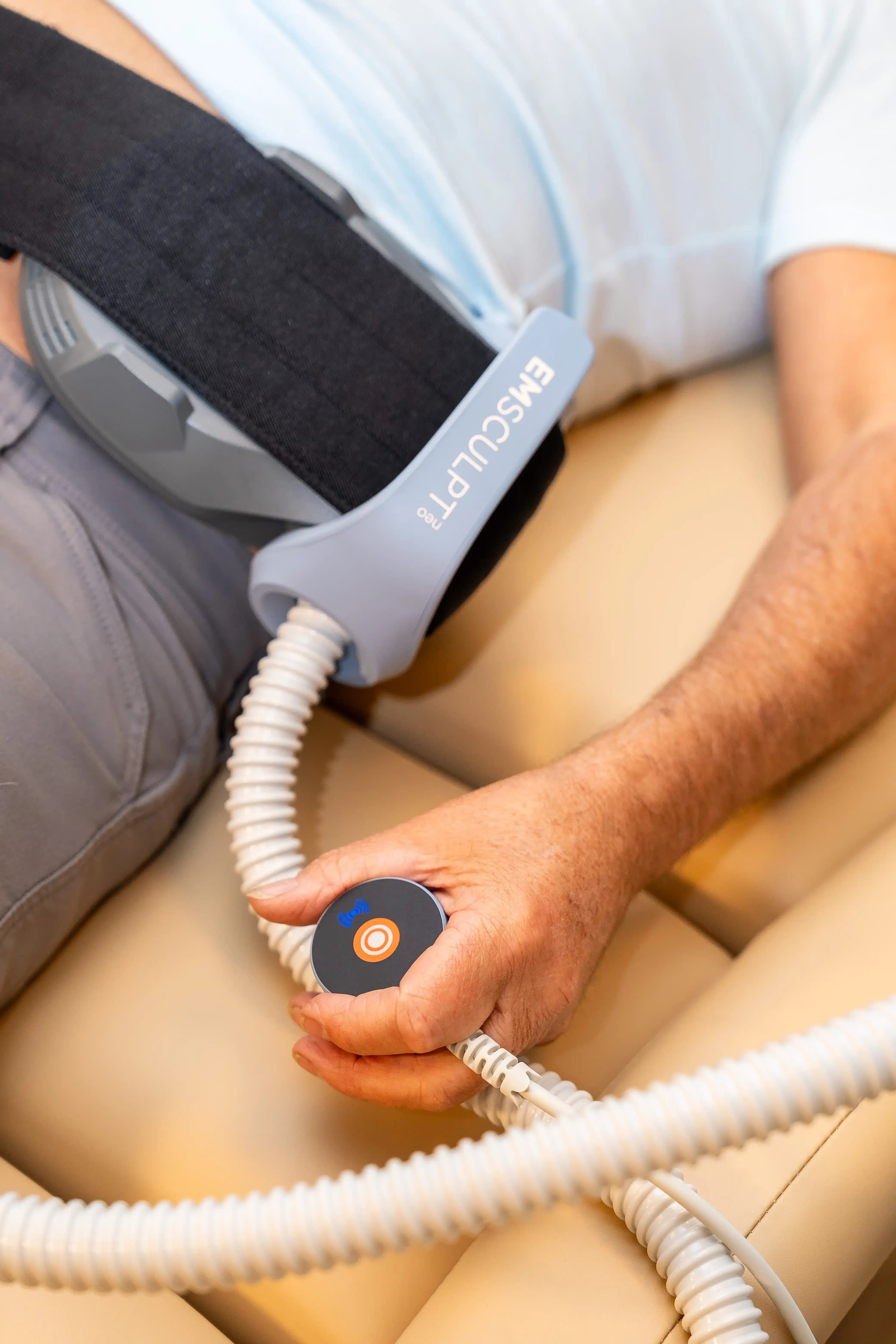 Confident patient portrait after Emsculpt Neo at Arise Integrative Wellness Port Charlotte