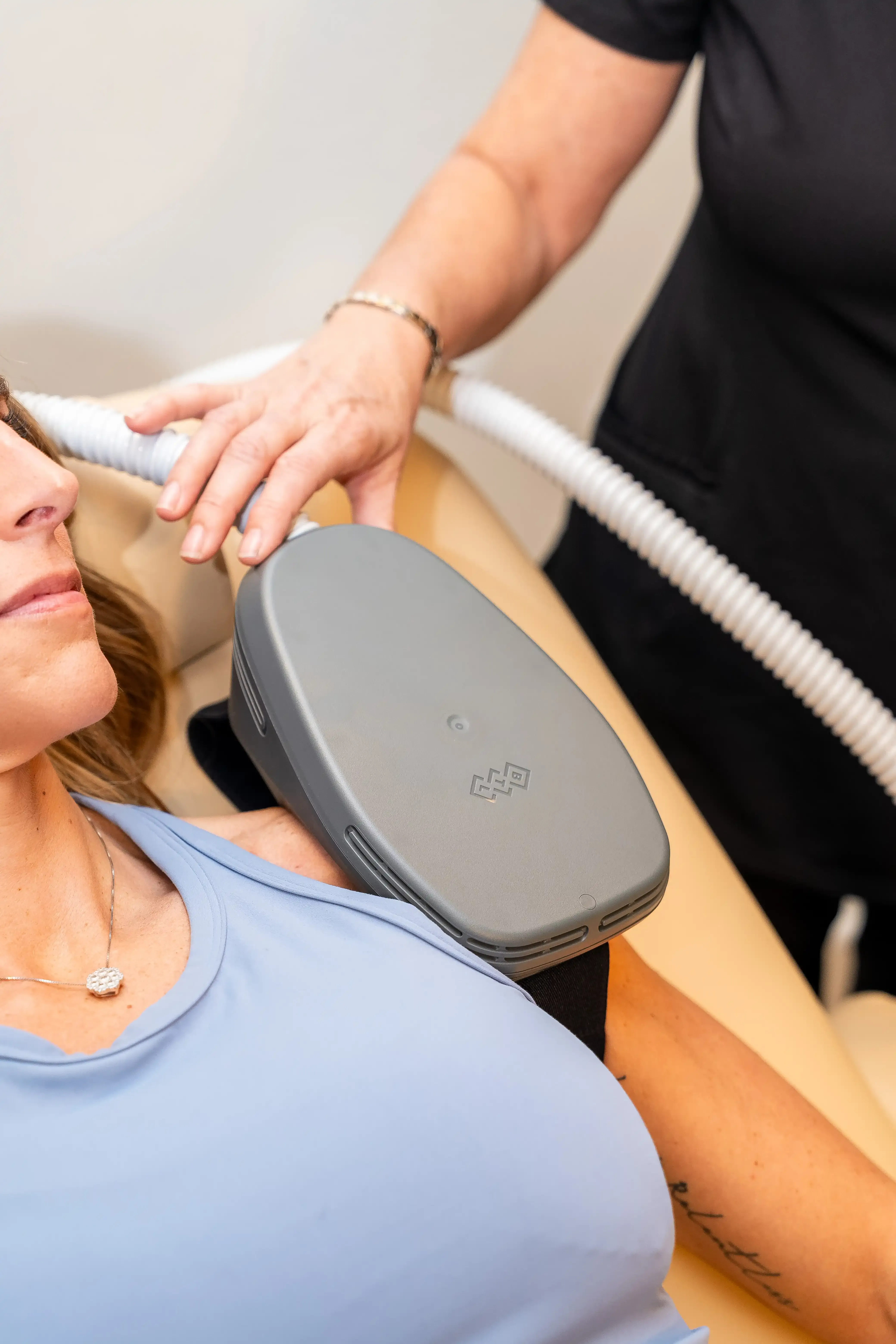 HIFEM+ electromagnetic technology device used for Emsculpt Neo Functional treatment