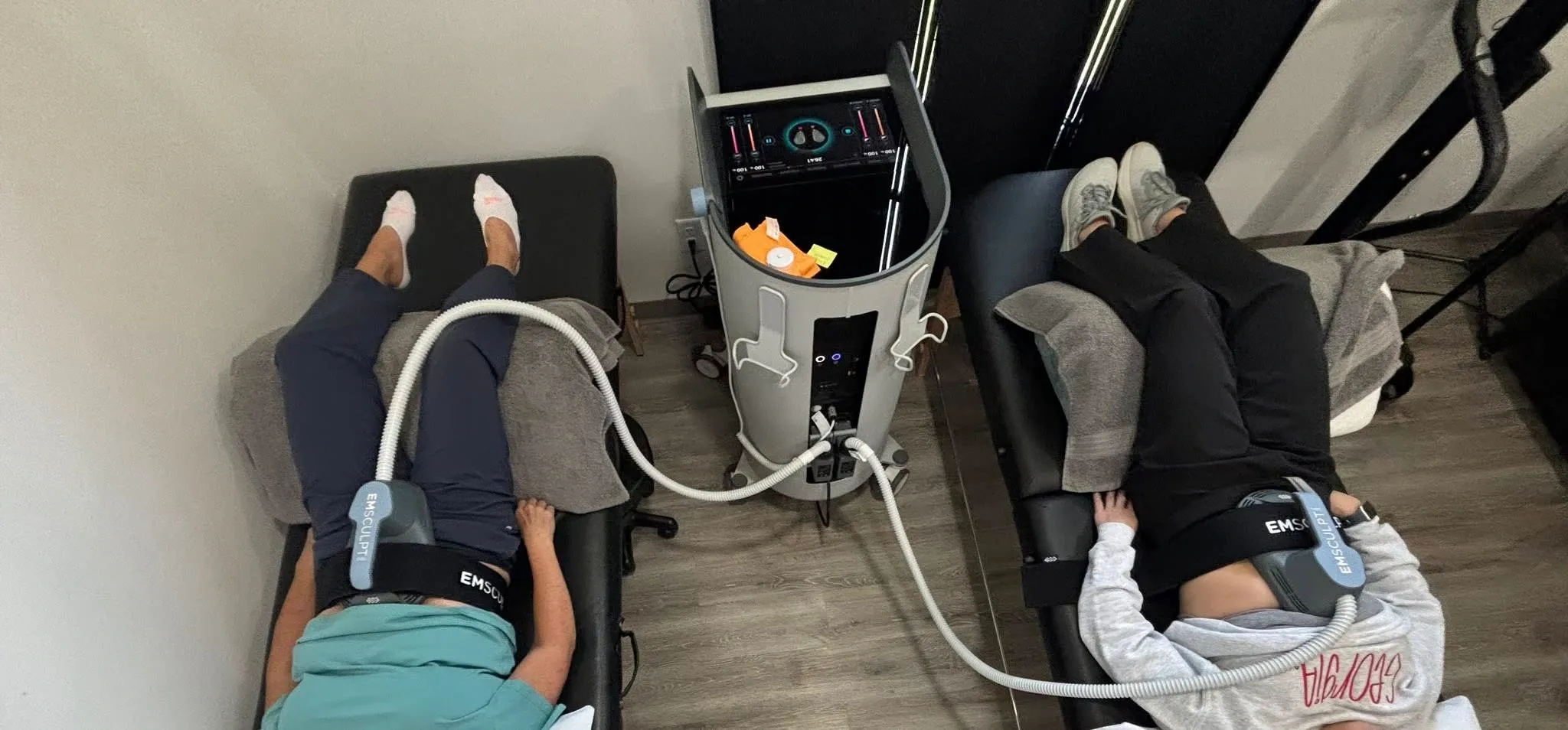 Emsculpt Neo body contouring for muscle building and fat reduction in Alma, GA