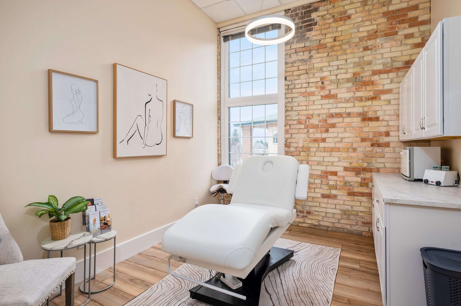 Modern clinic interior at Eternal Wellness Medical Spa in Traverse City Michigan