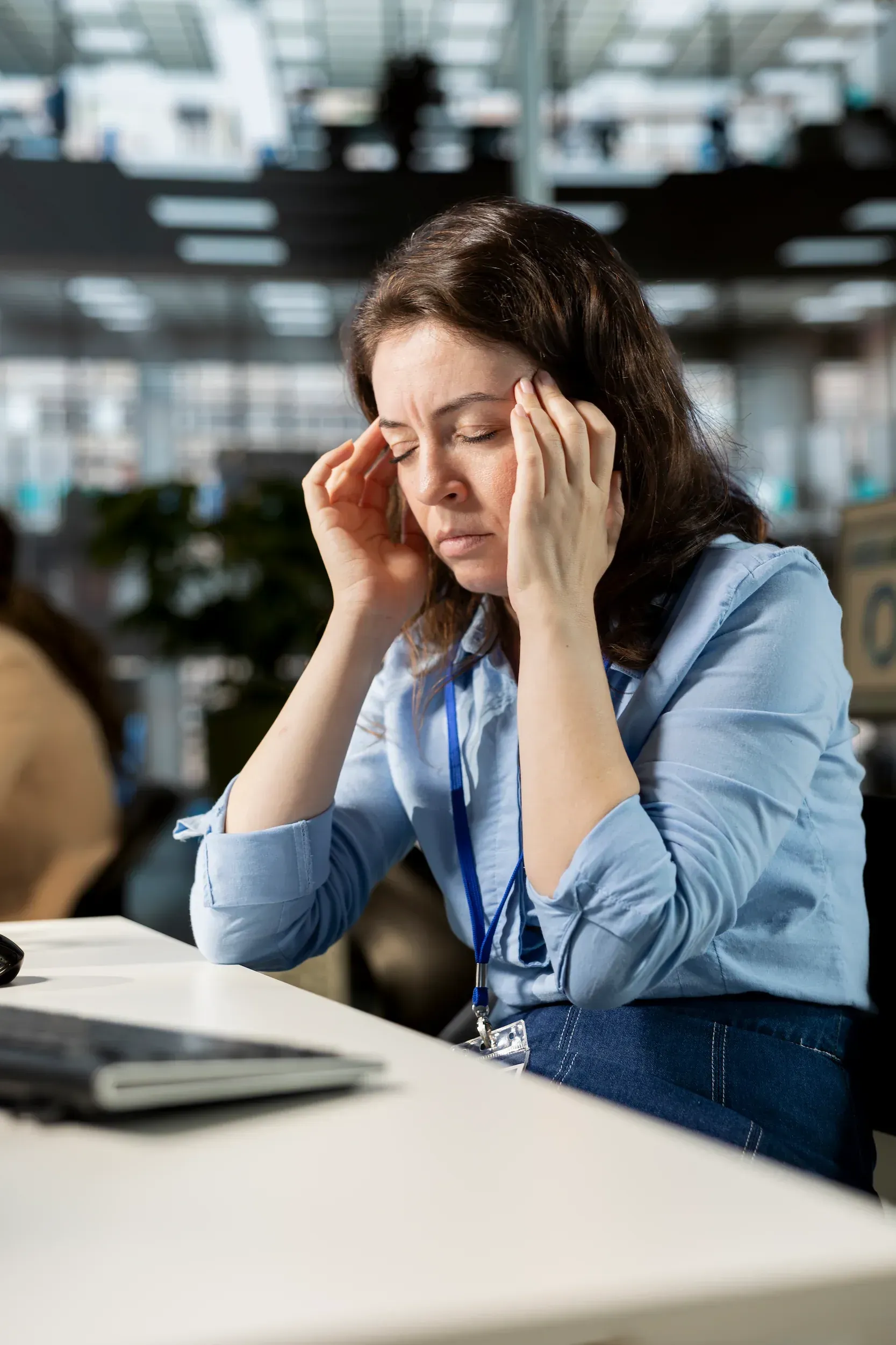 Educational diagram of headache types and trigger points at Spine-Ability
