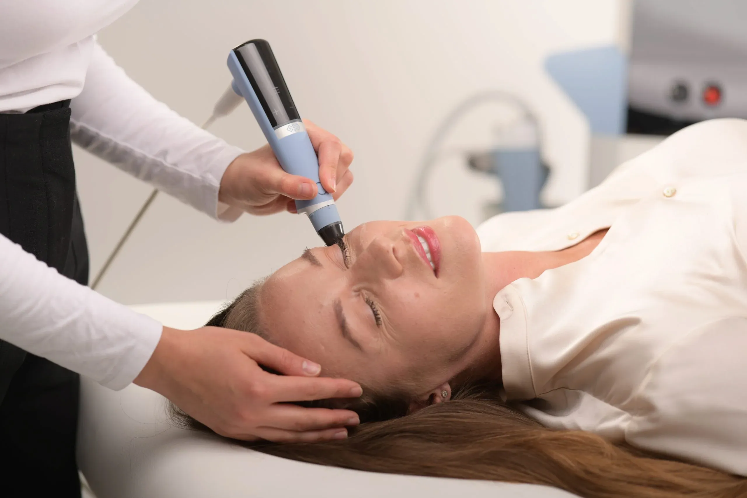 Exion RF microneedling treatment at Cook Family Dentistry in Santa Rosa Beach, FL