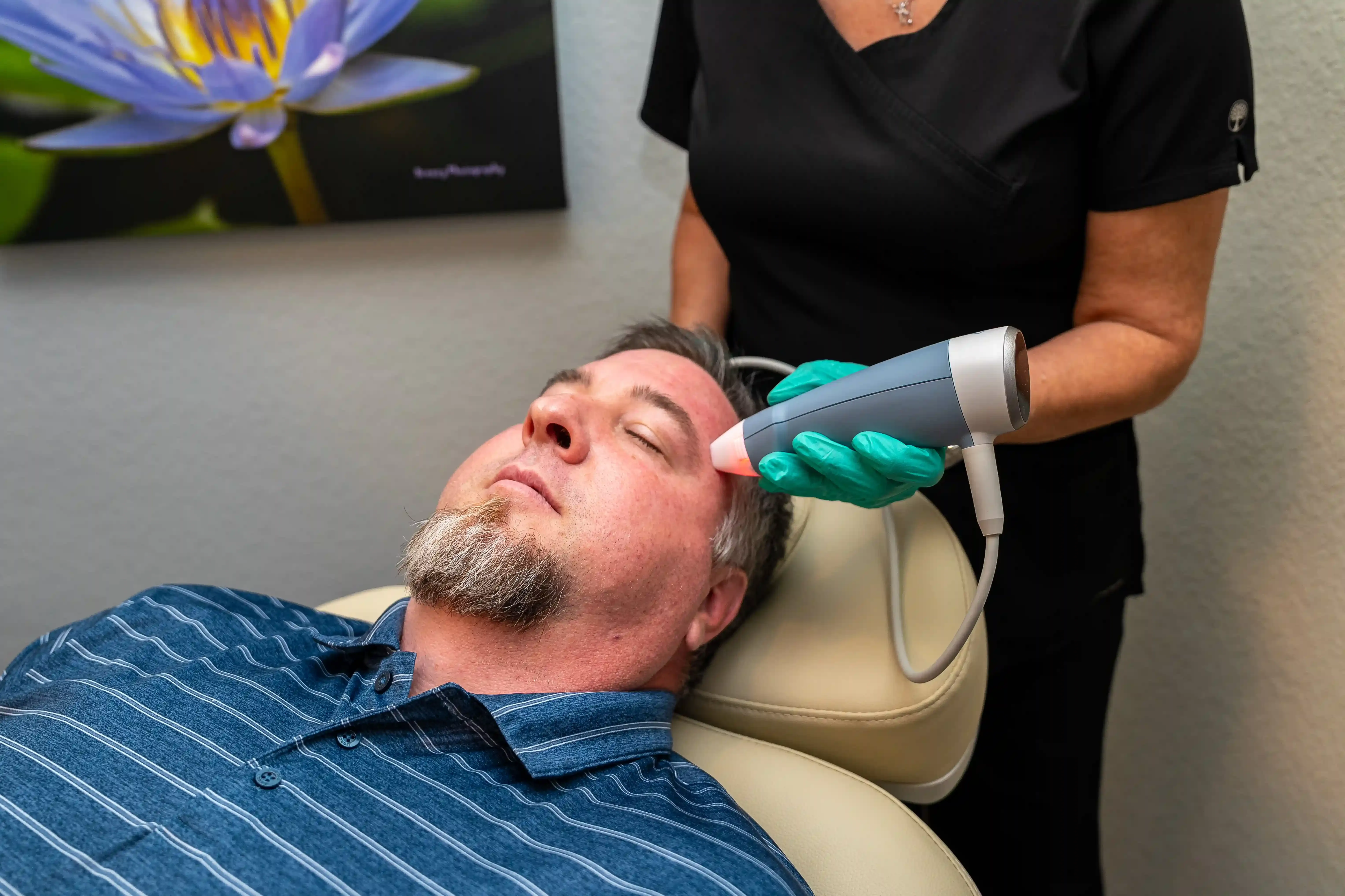 Abstract background representing skin rejuvenation and collagen renewal