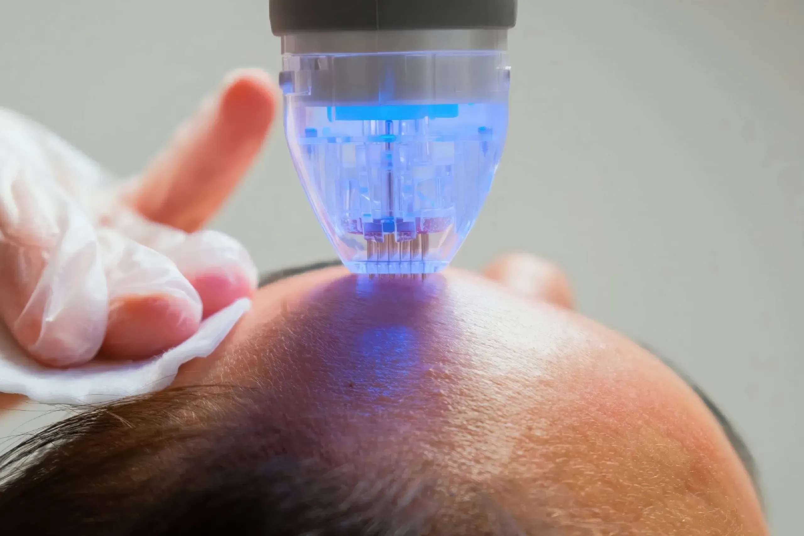 Exion RF microneedling treatment at Heritage Wellness & Med Spa in Crescent Springs KY