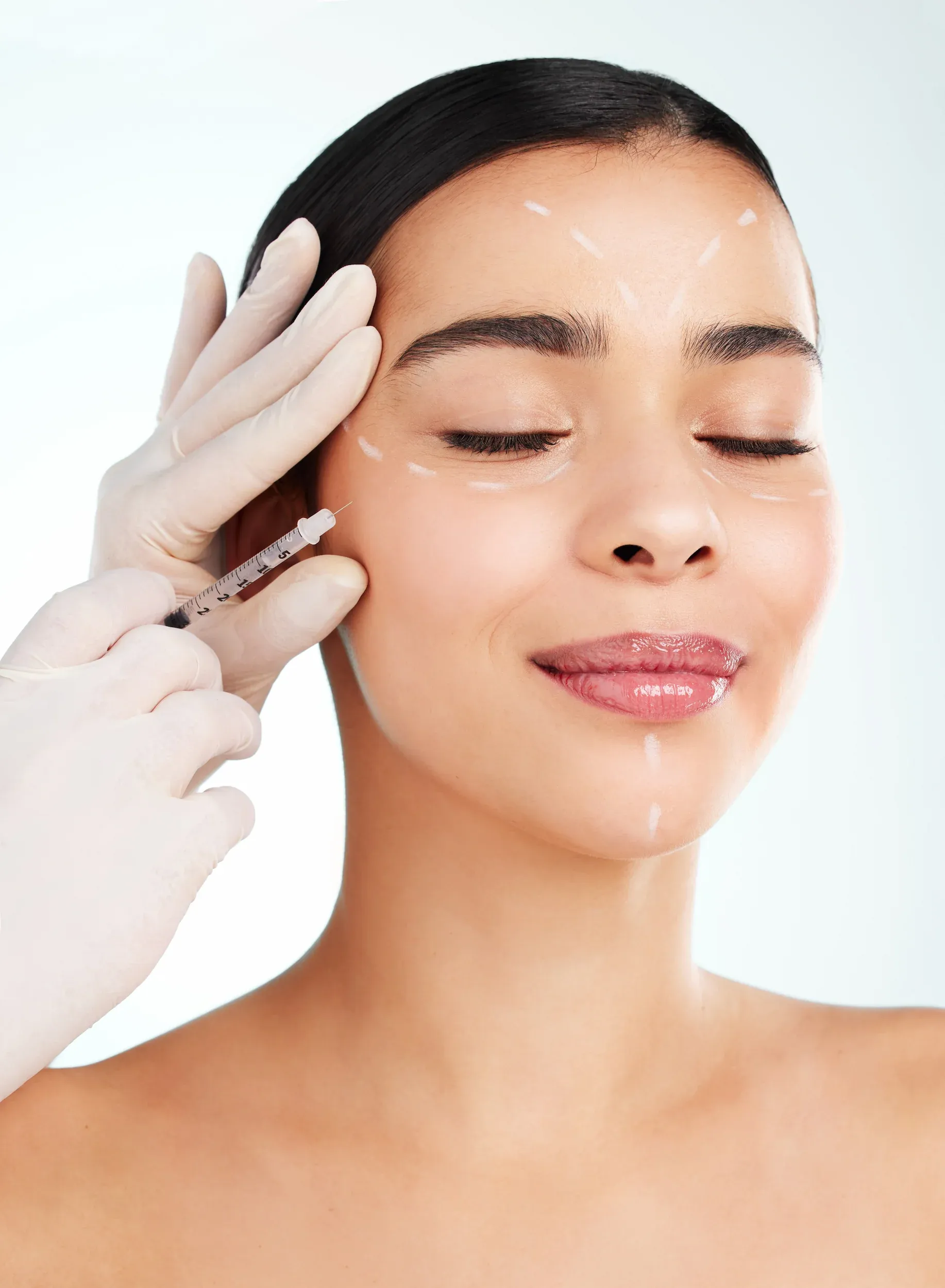 Patient consultation for Dysport benefits at Mint Aesthetics & Skin Indianapolis