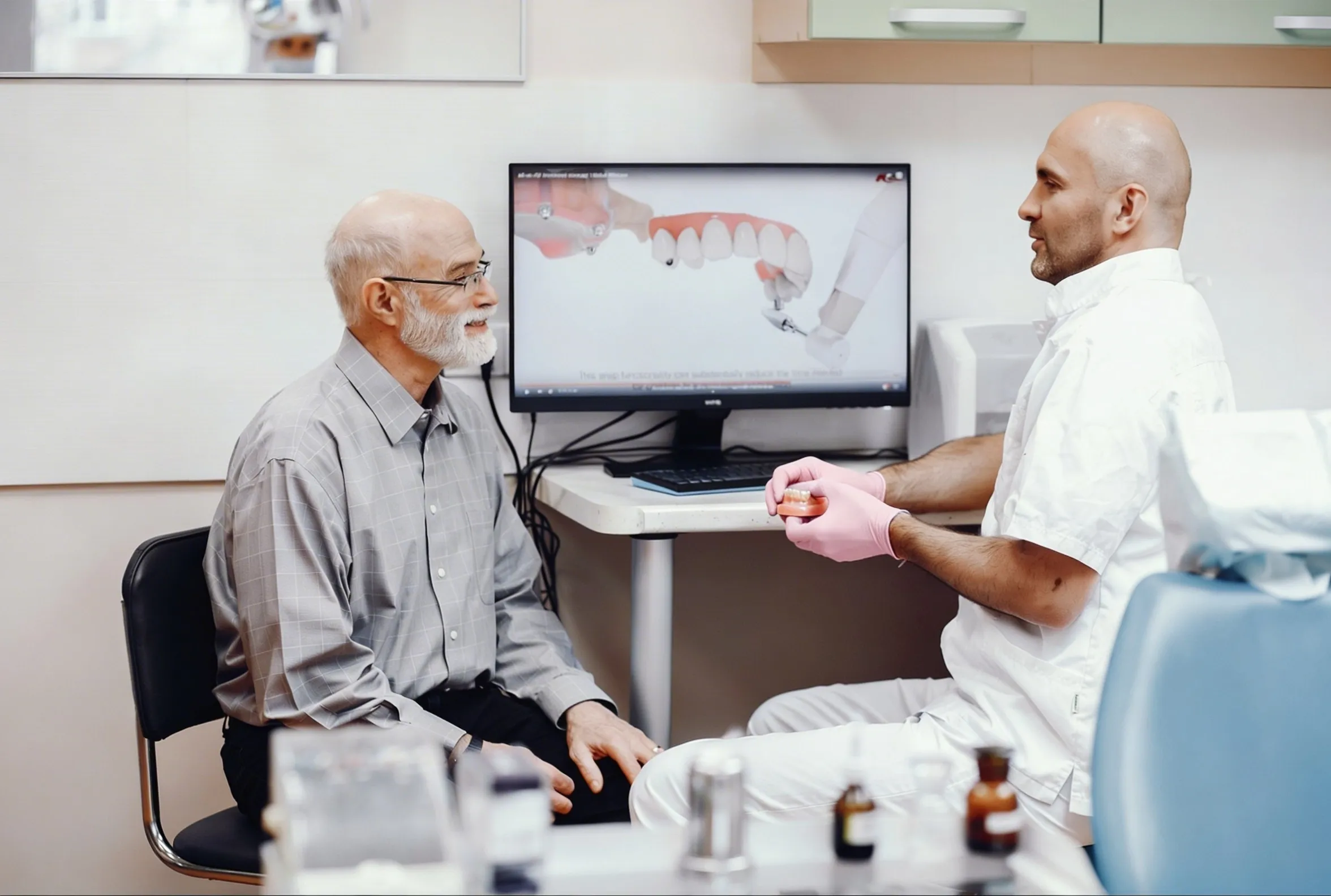 All-on-X dental implant patient at Dental World in Longwood, FL