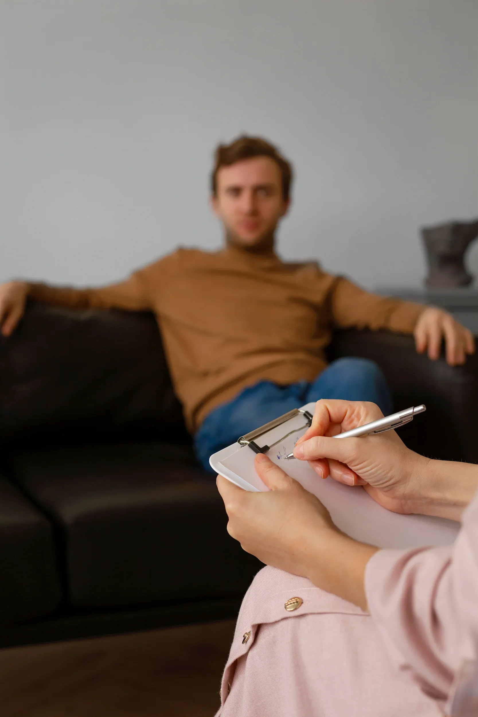 Provider and patient reviewing integrative psychiatry plan at R&C Psychiatry Pembroke Pines