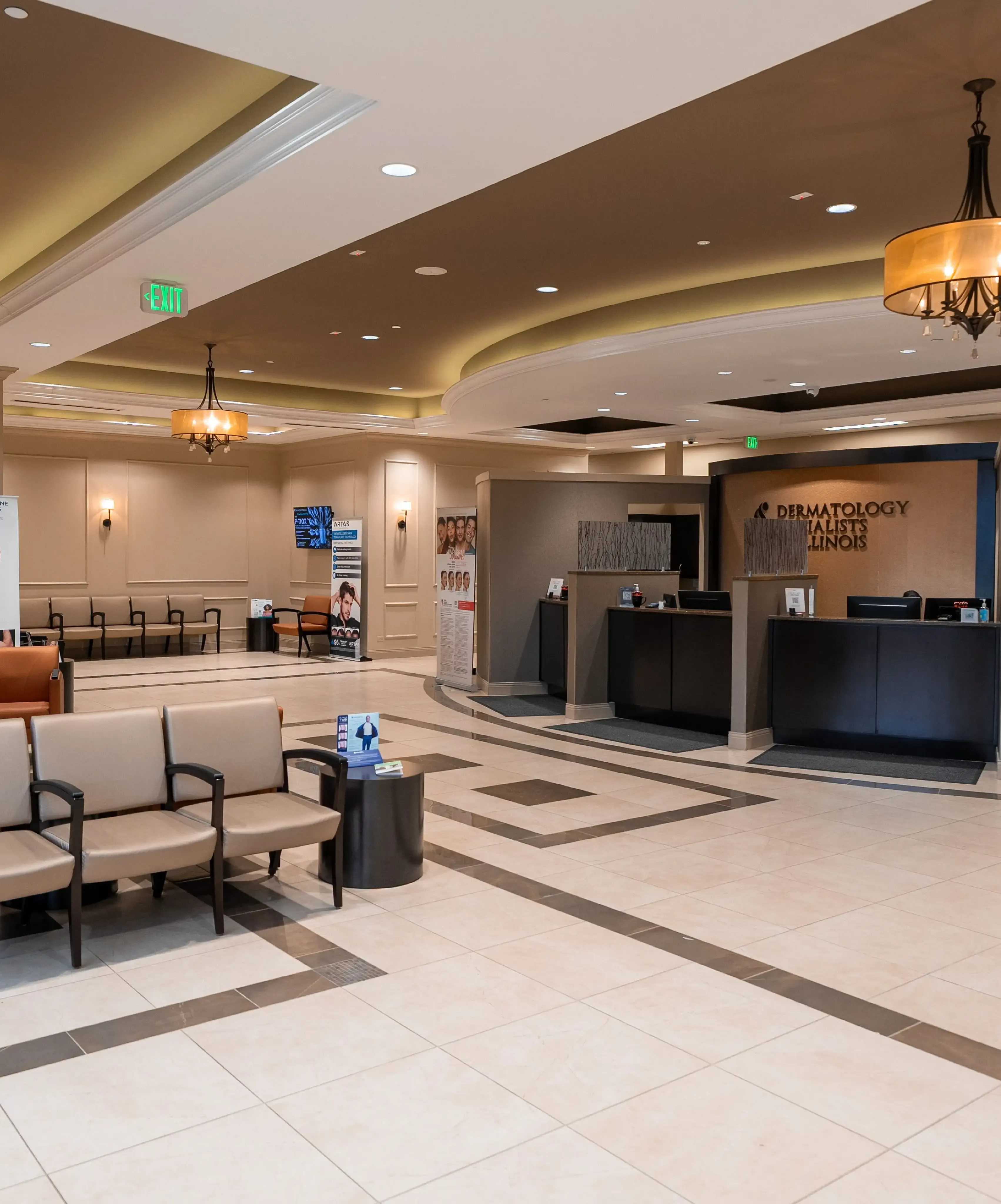 DSI Hair clinic team providing hair restoration in Algonquin Illinois