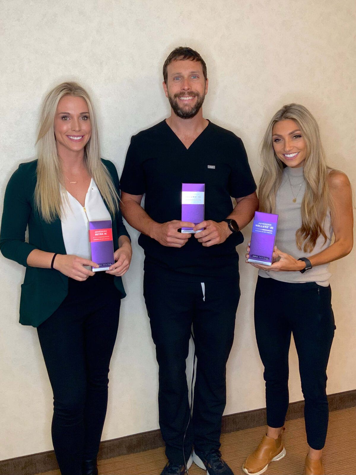 Juvederm Voluma Vollure Volbella product collection used at Eternal Wellness Medical Spa Traverse City