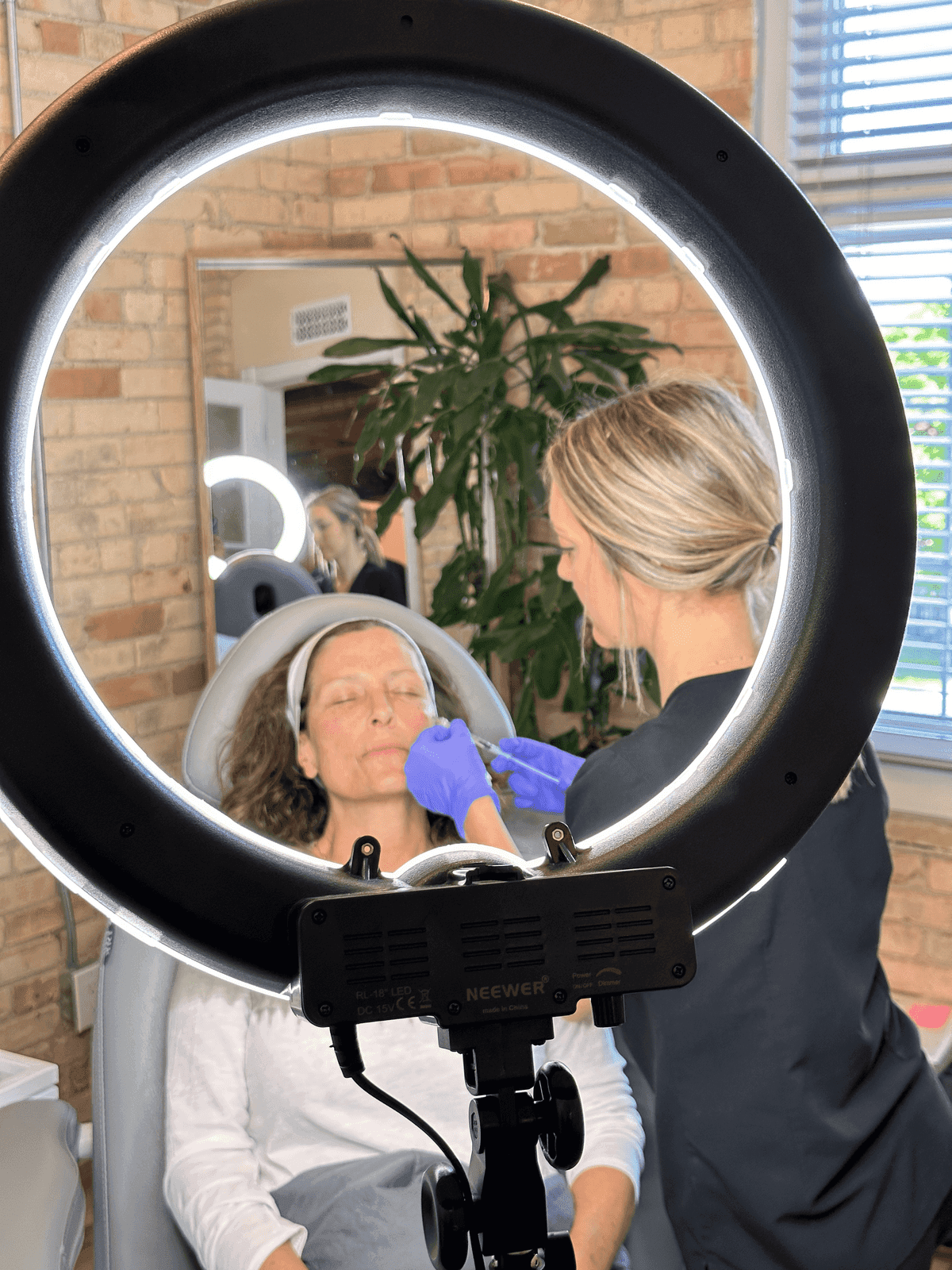Patient consultation for PRP and PRF at Eternal Wellness Medical Spa Traverse City