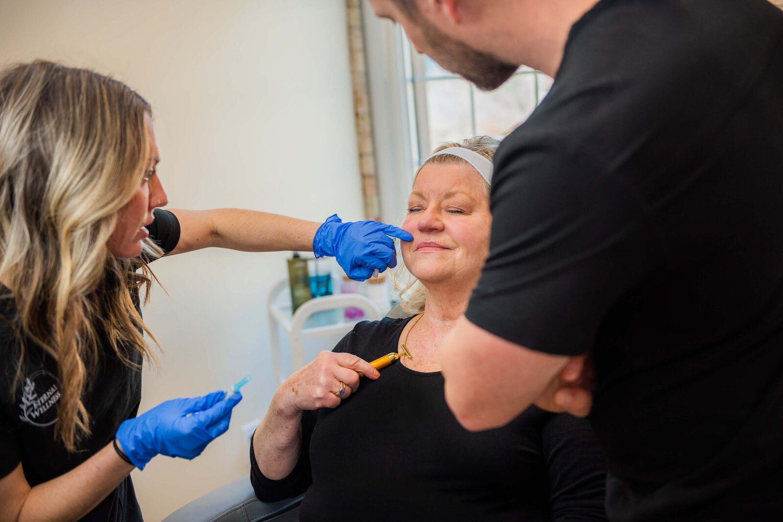 Restylane dermal filler treatment at Eternal Wellness Medical Spa in Traverse City MI