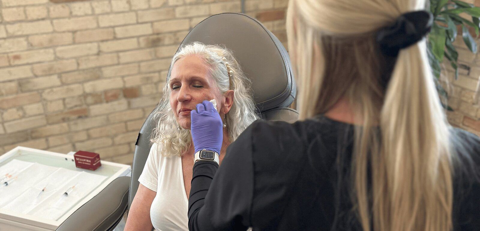 Sculptra treatment at Eternal Wellness Medical Spa in Traverse City MI