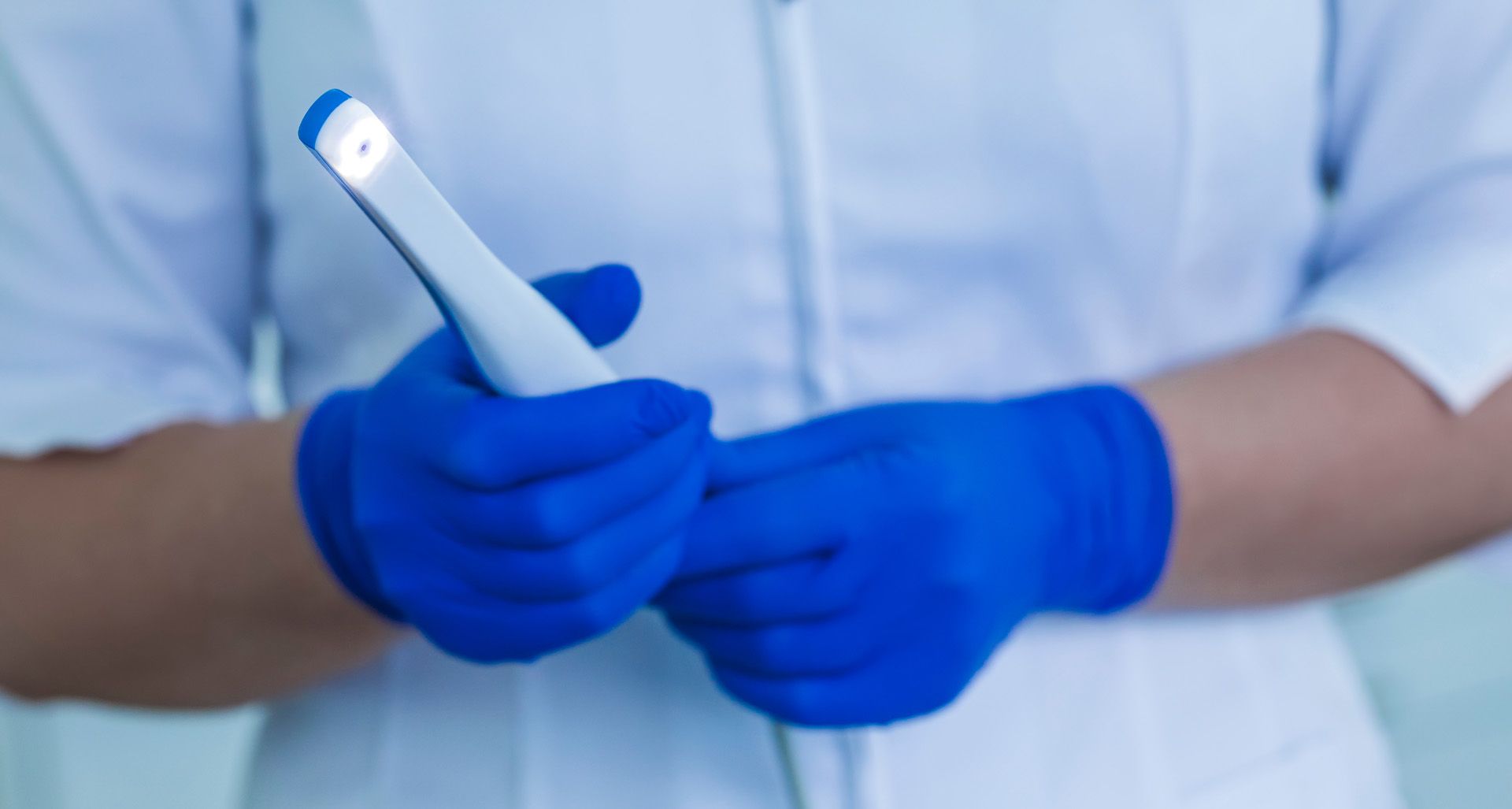 Intra-oral camera capturing close-up images of a patient's teeth at Cook Family Dentistry in Santa Rosa Beach, FL