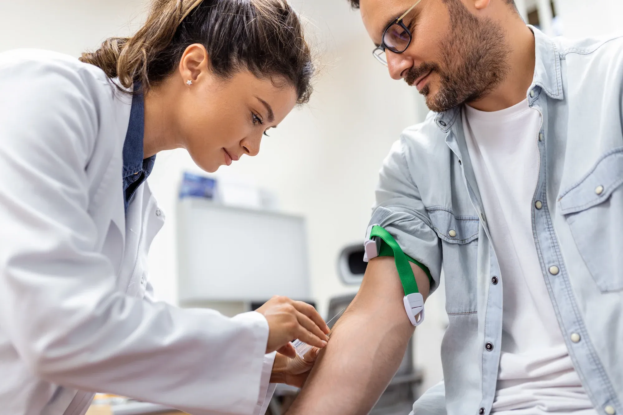 Lab work and blood tests at Resurgent Health in Fargo, North Dakota