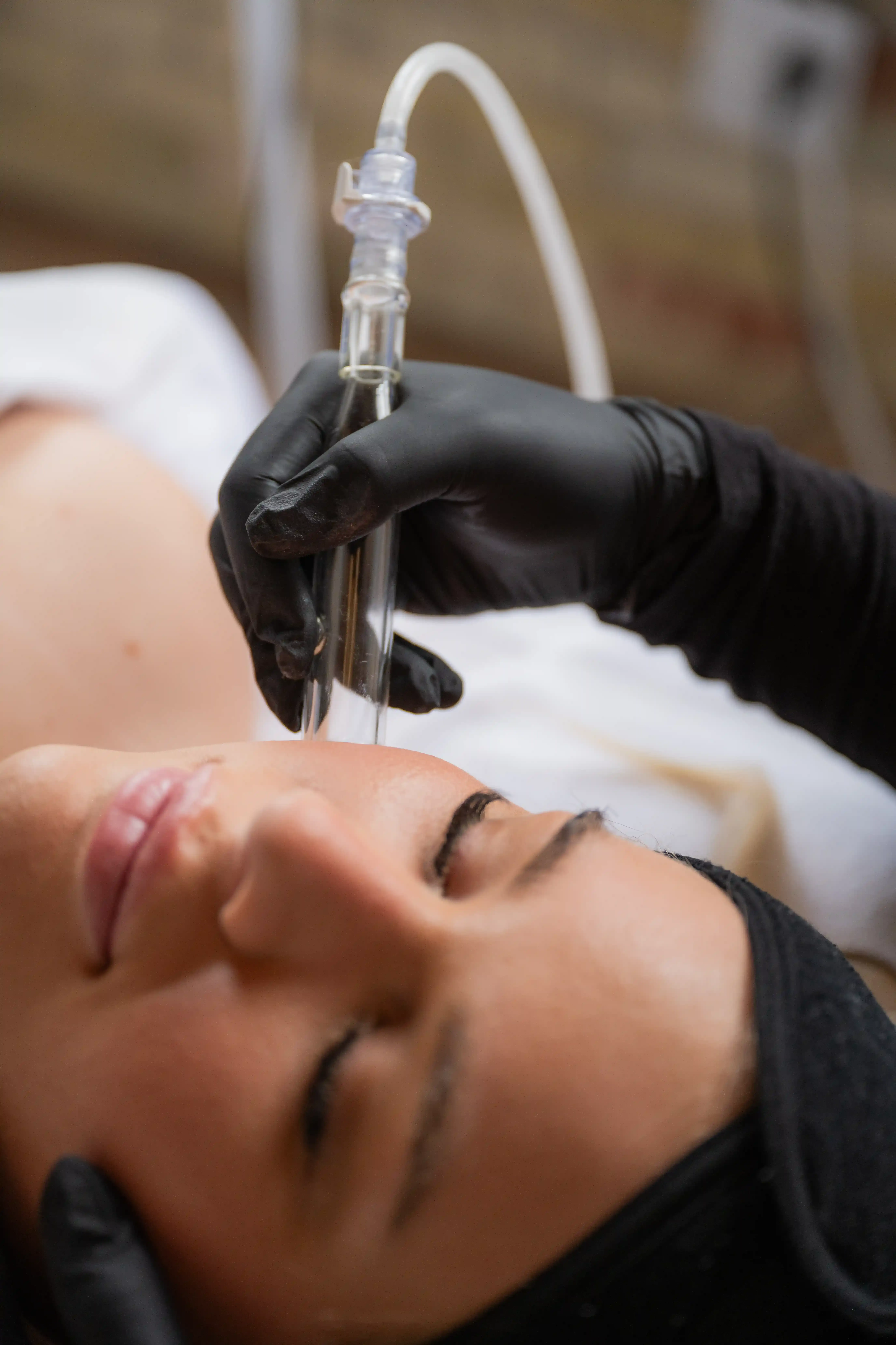 Patient consultation for lymphatic drainage at Eternal Wellness Medical Spa Traverse City