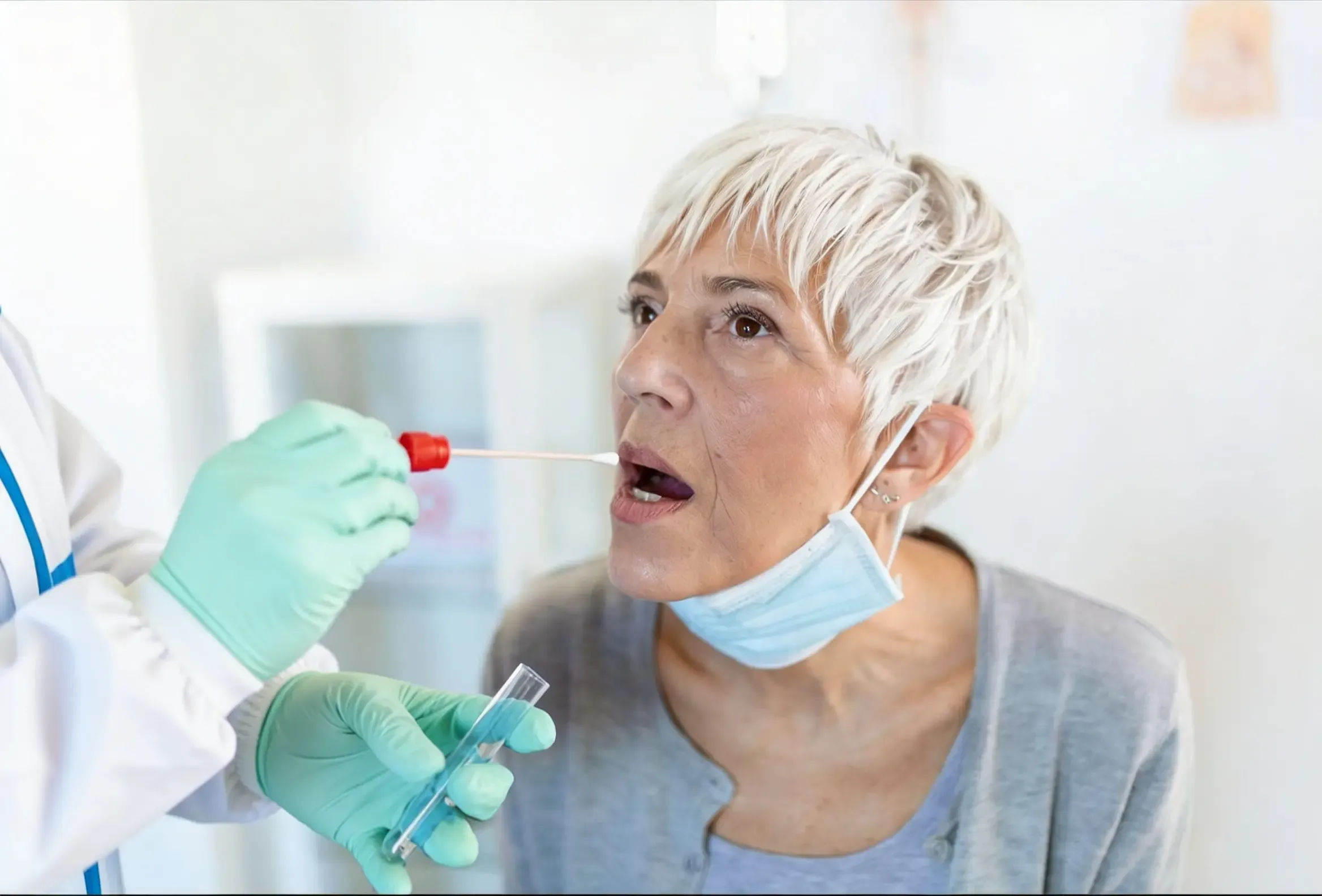 Patient consultation about Genomind gene testing results at Gonzales-Vigilar Psychiatric Ashburn VA